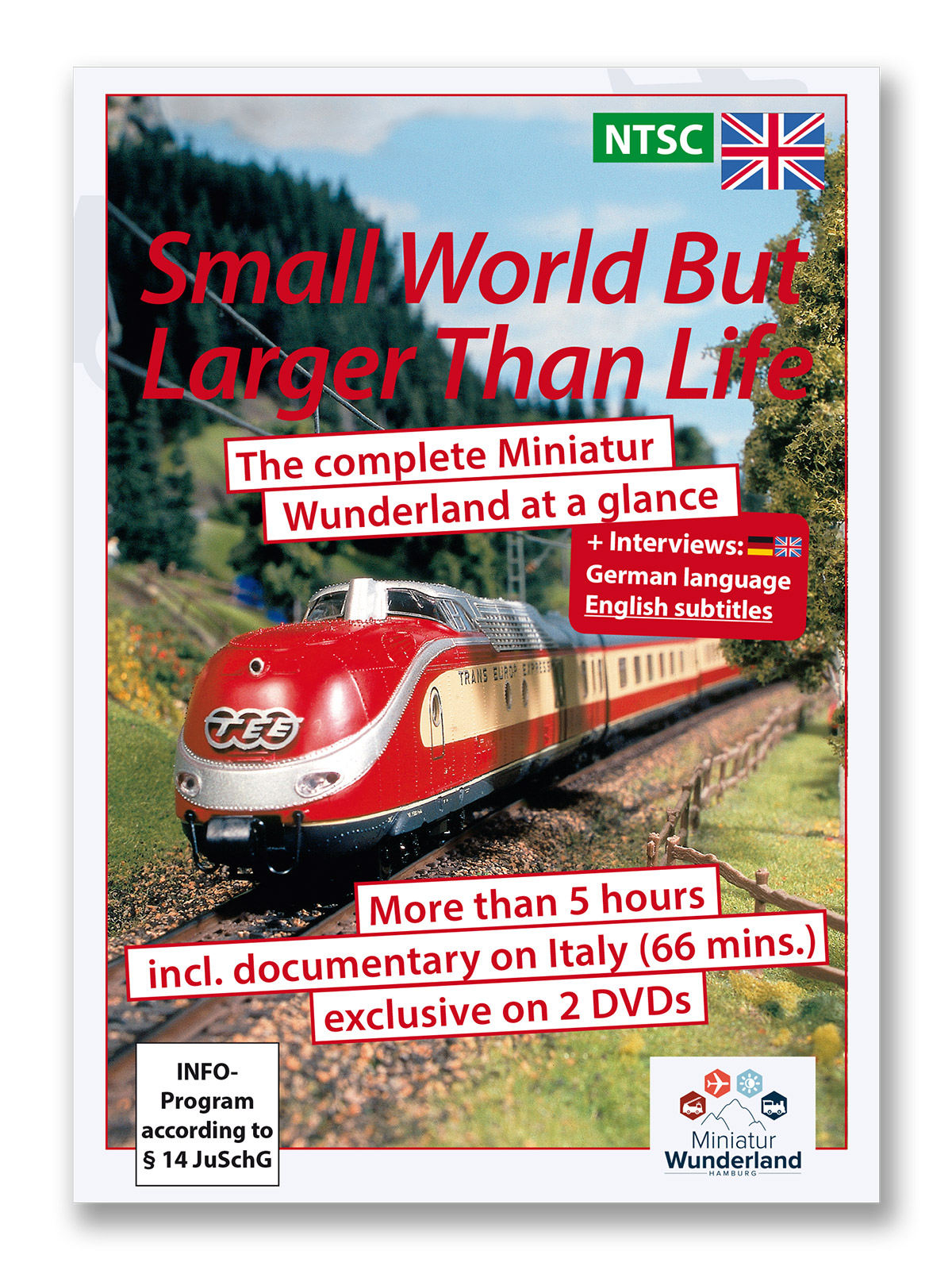 DVD "A small world, but larger than life" NTSC-System  incl. Italy