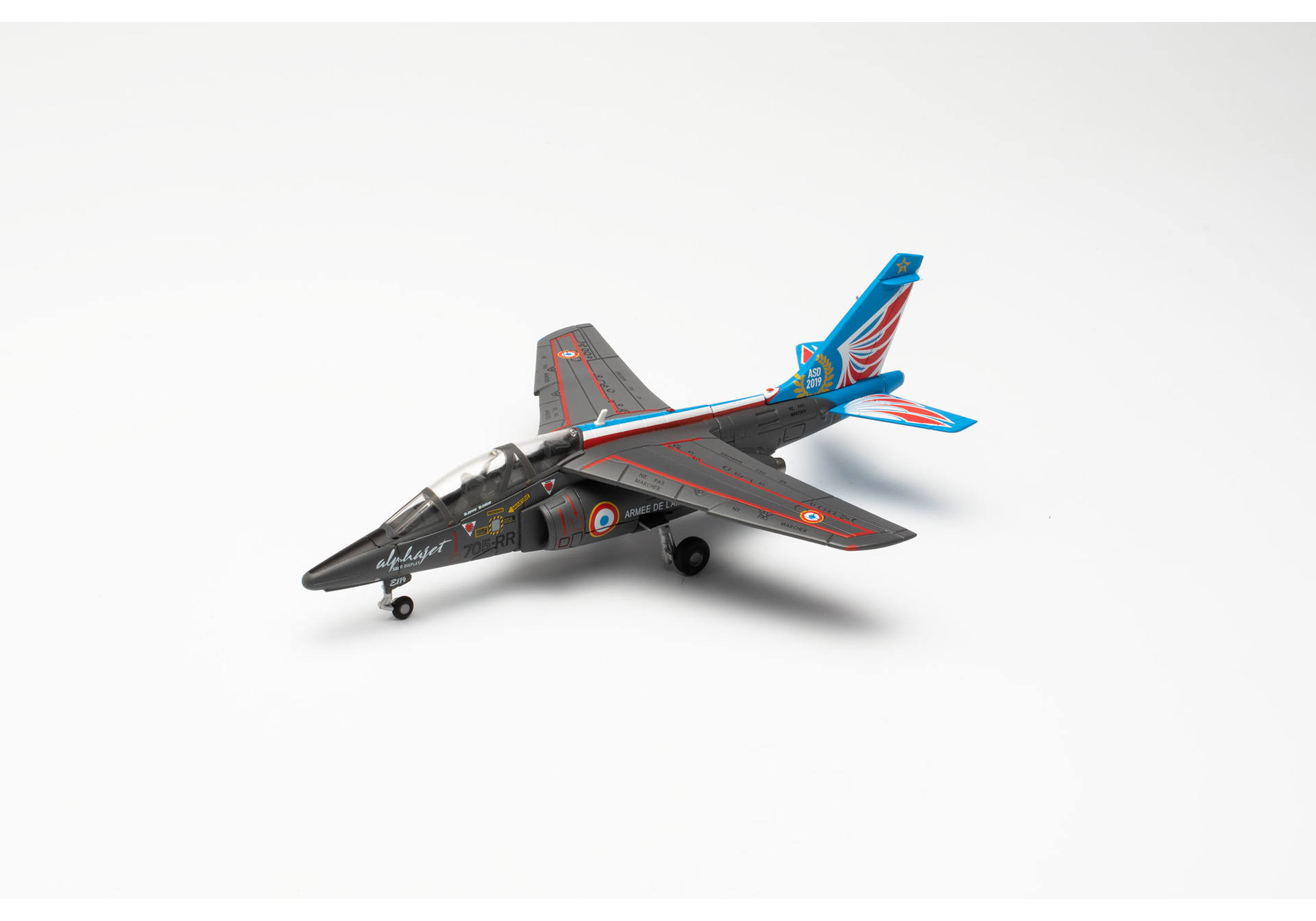 Herpa 580809 French Air Force Alpha Jet E – Solo Display Team Ecole de l‘Aviation de Chasse 314 “Christian Martell” 1:72 Herpa 580809 French Air Force Alpha Jet E – Solo Display Team Ecole de l‘Aviation de Chasse 314 “Christian Martell” 1:72