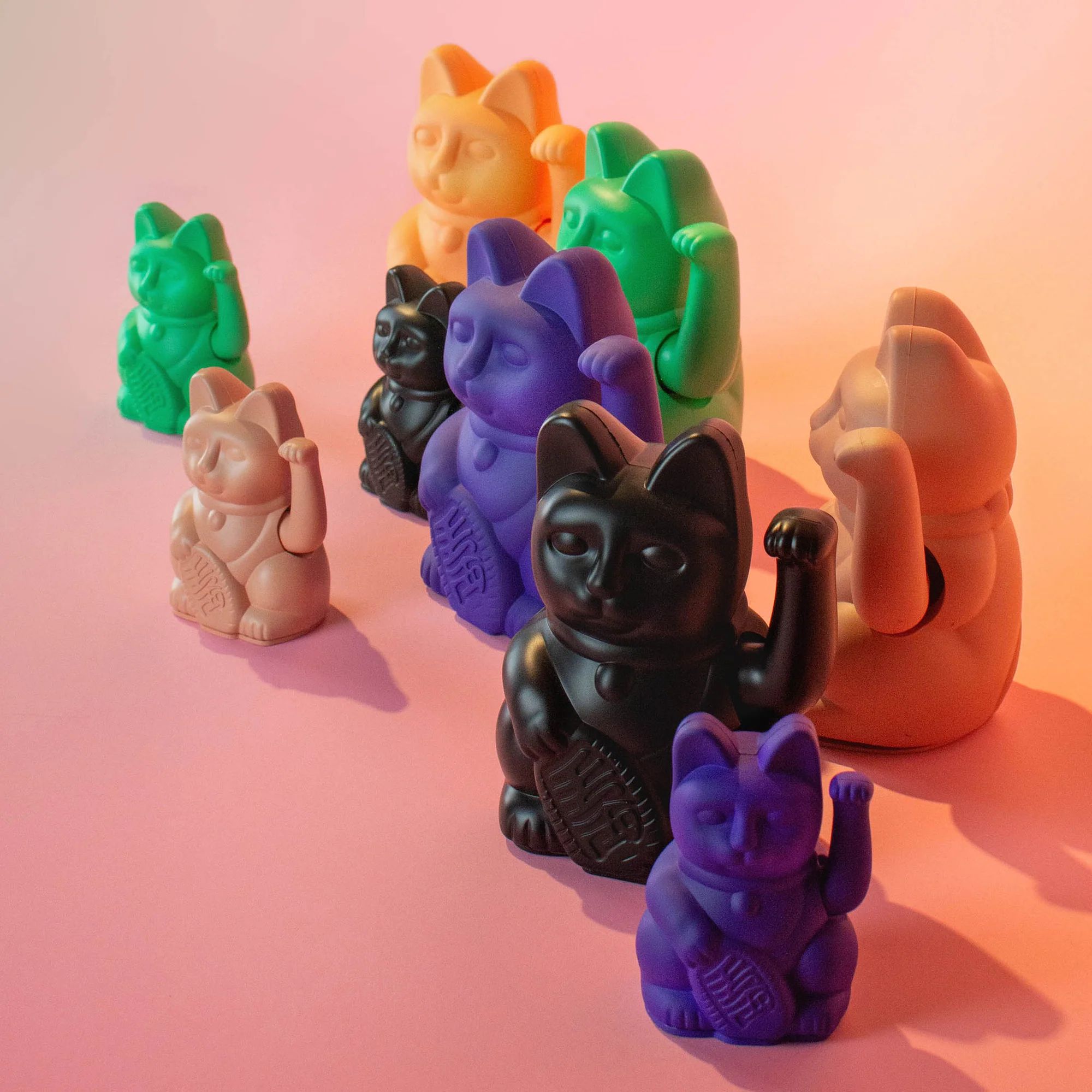 Winkekatze / Maneki Neko | Mini - Pink Winkekatze / Maneki Neko | Mini - Pink