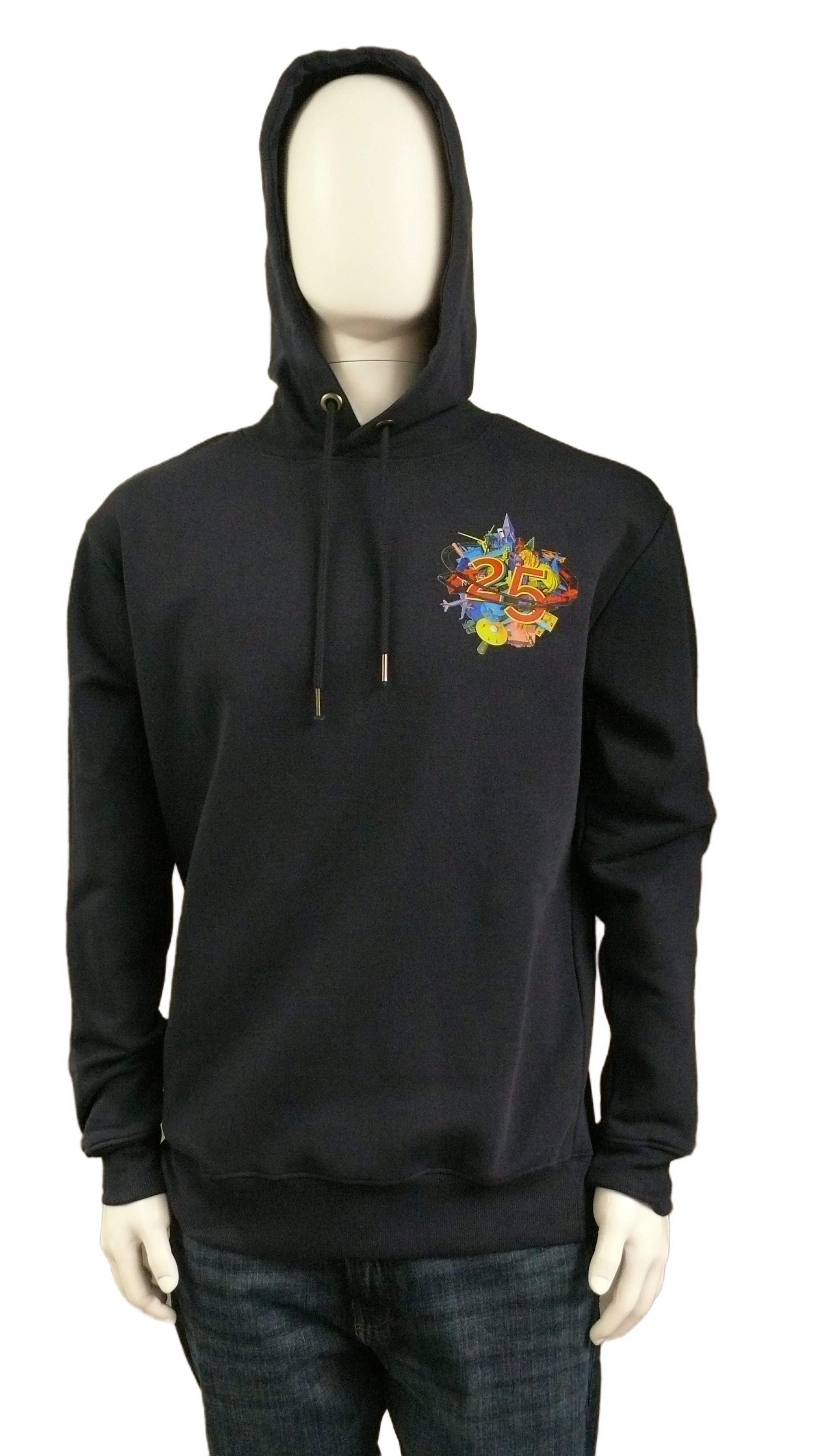 Miniatur Wunderland Hoodie - 25 Jahre Miniatur Wunderland - Signet, blau