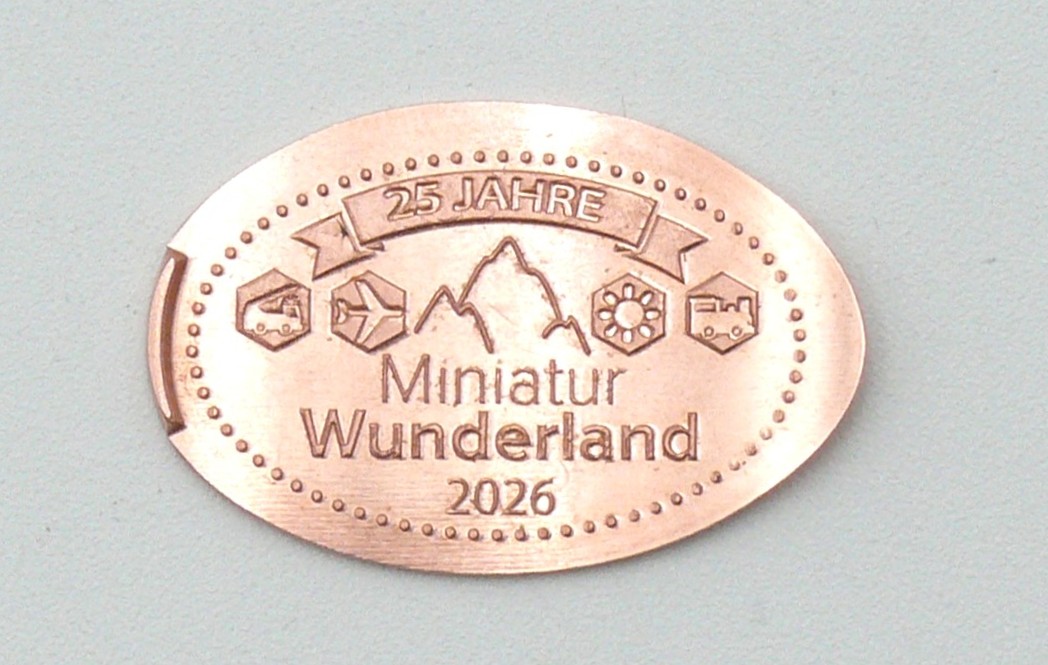 Prägemünze Motiv "2026"