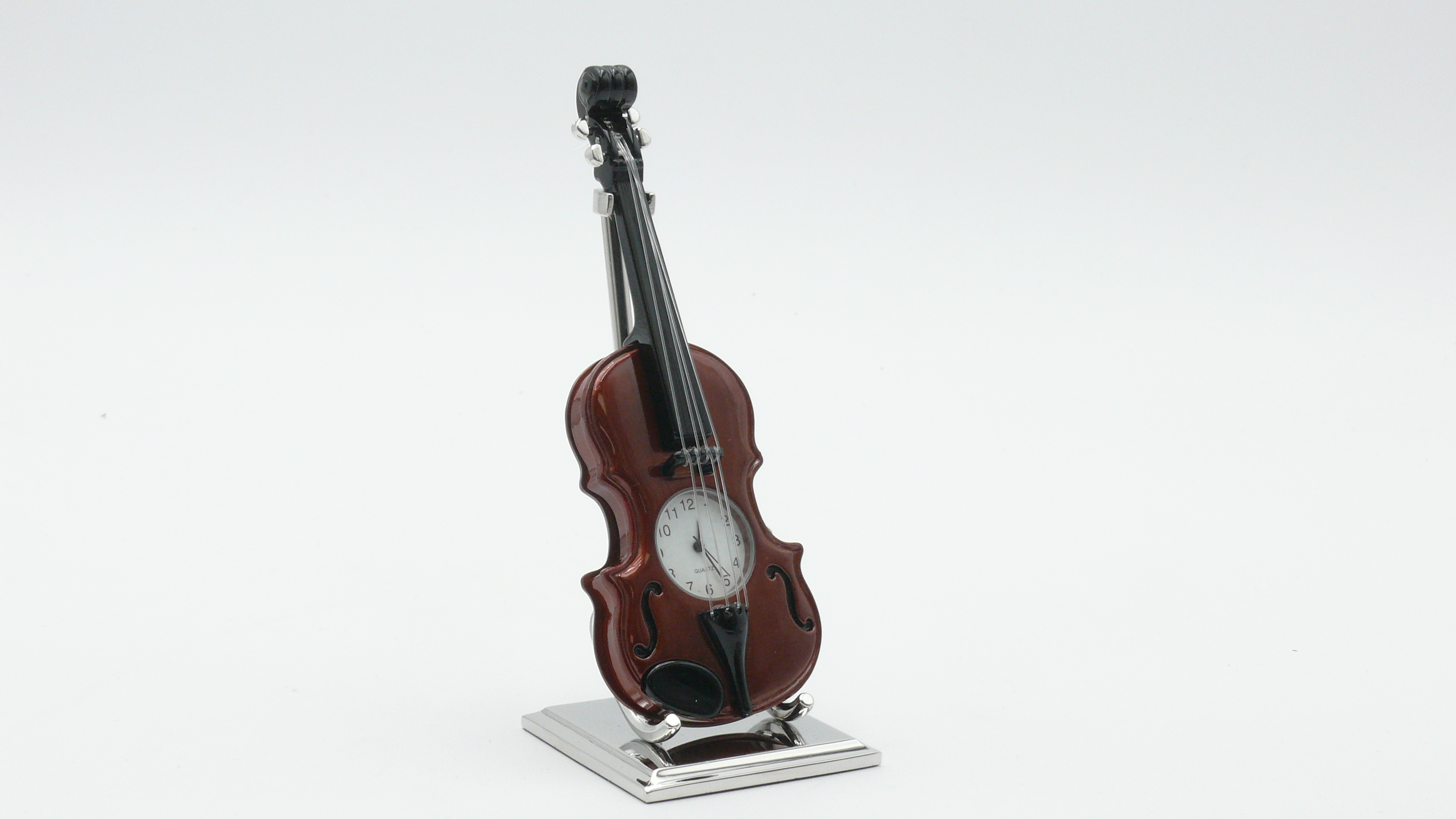Miniatur-Uhr Violine
