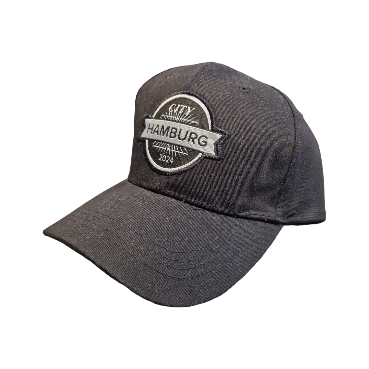 Baseball-Cap "City Hamburg 2024" - schwarz