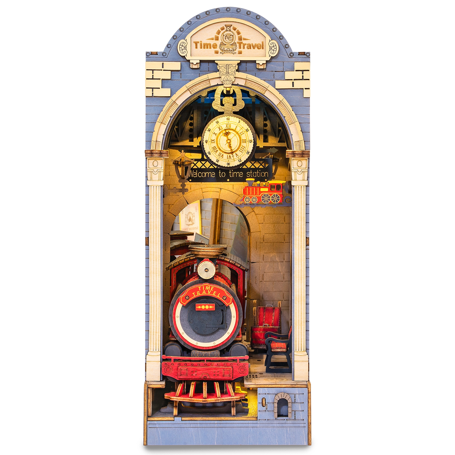 Holzbausatz - Zeitmaschine (Time Travel) - TGB04 Holzbausatz - Zeitmaschine (Time Travel) - TGB04
