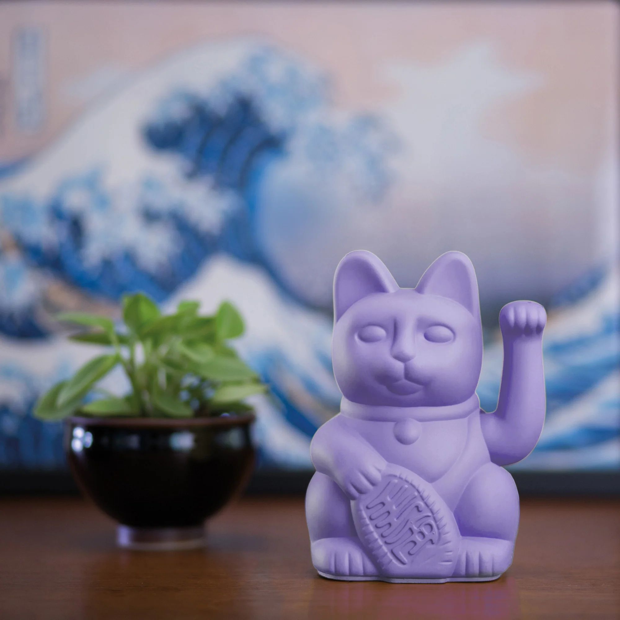 Winkekatze / Maneki Neko | Classic - Lilac