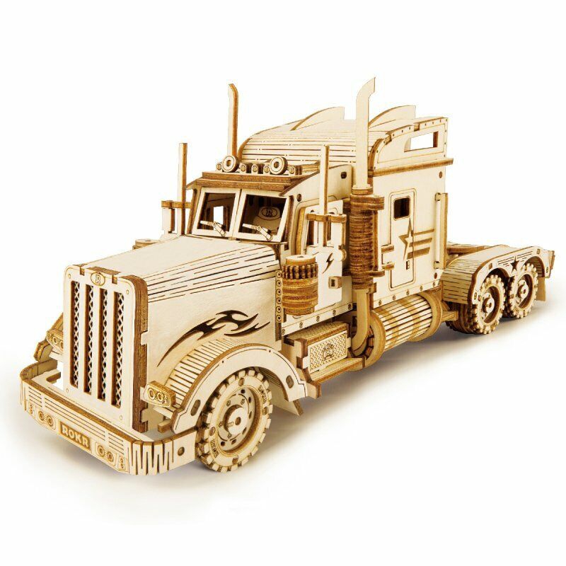 Holzbaussatz US-Truck LKW MC502 (Heavy Truck) ROKR Robotime