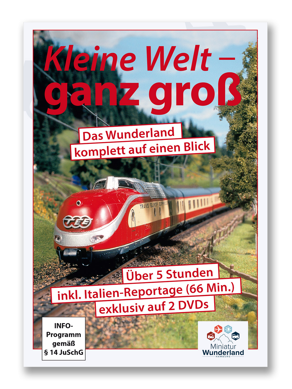 Wunderland Doppel-DVD "Kleine Welt - ganz groß" UPDATE incl. Italien-Abschnitt