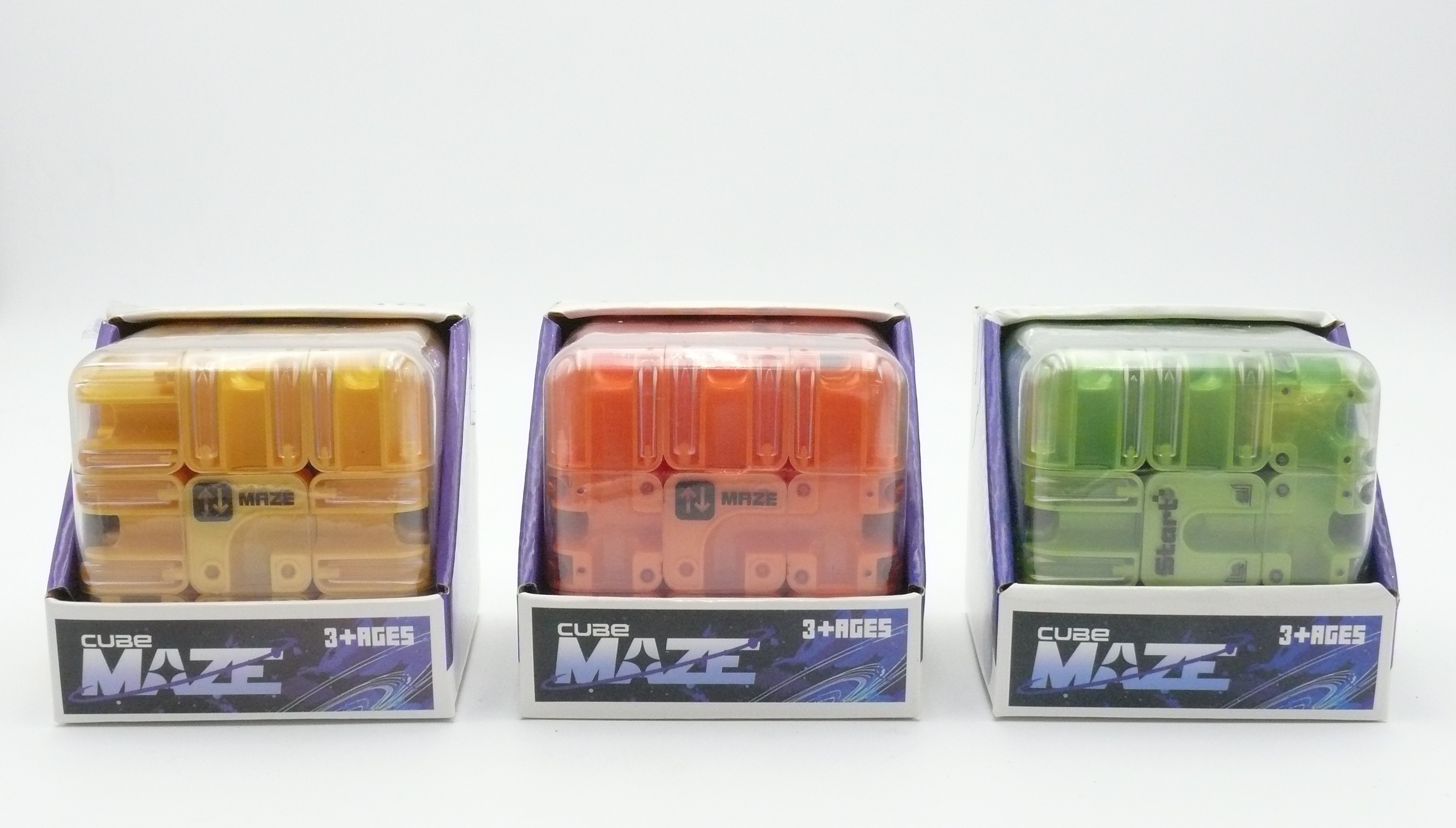 3D Cube Ball Maze