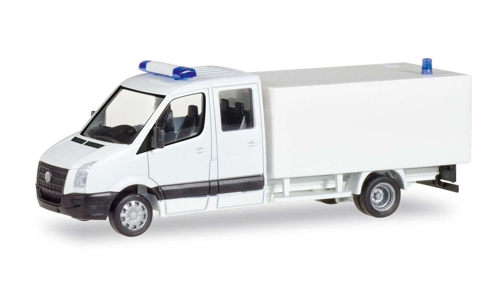 Herpa 013185 MiKi VW Crafter Mit Koffer Modellfahrzeug H0 1:87