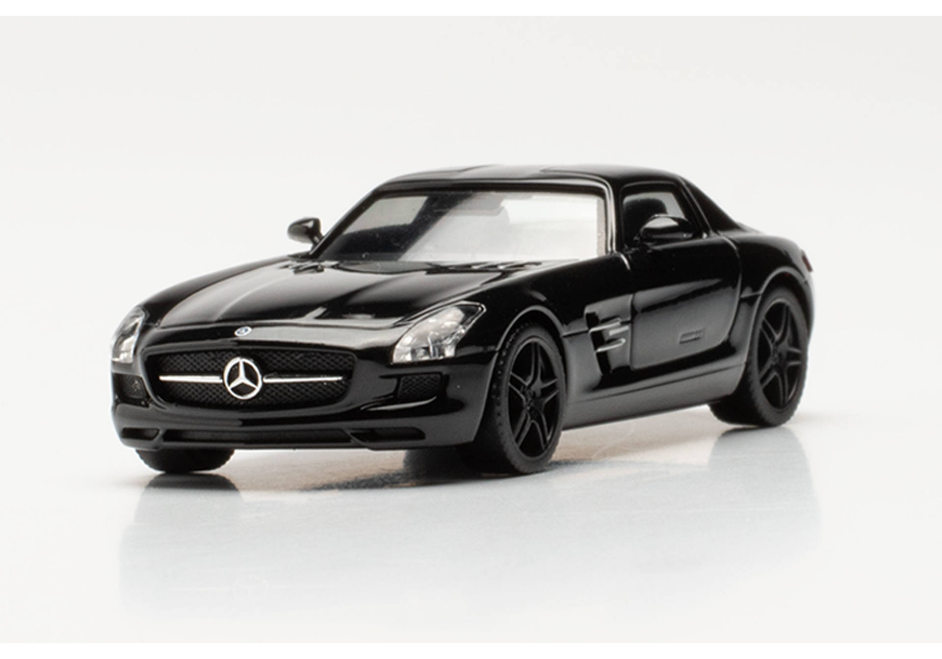 Herpa 420501-002  Mercedes-Benz SLS AMG, schwarz 1:87