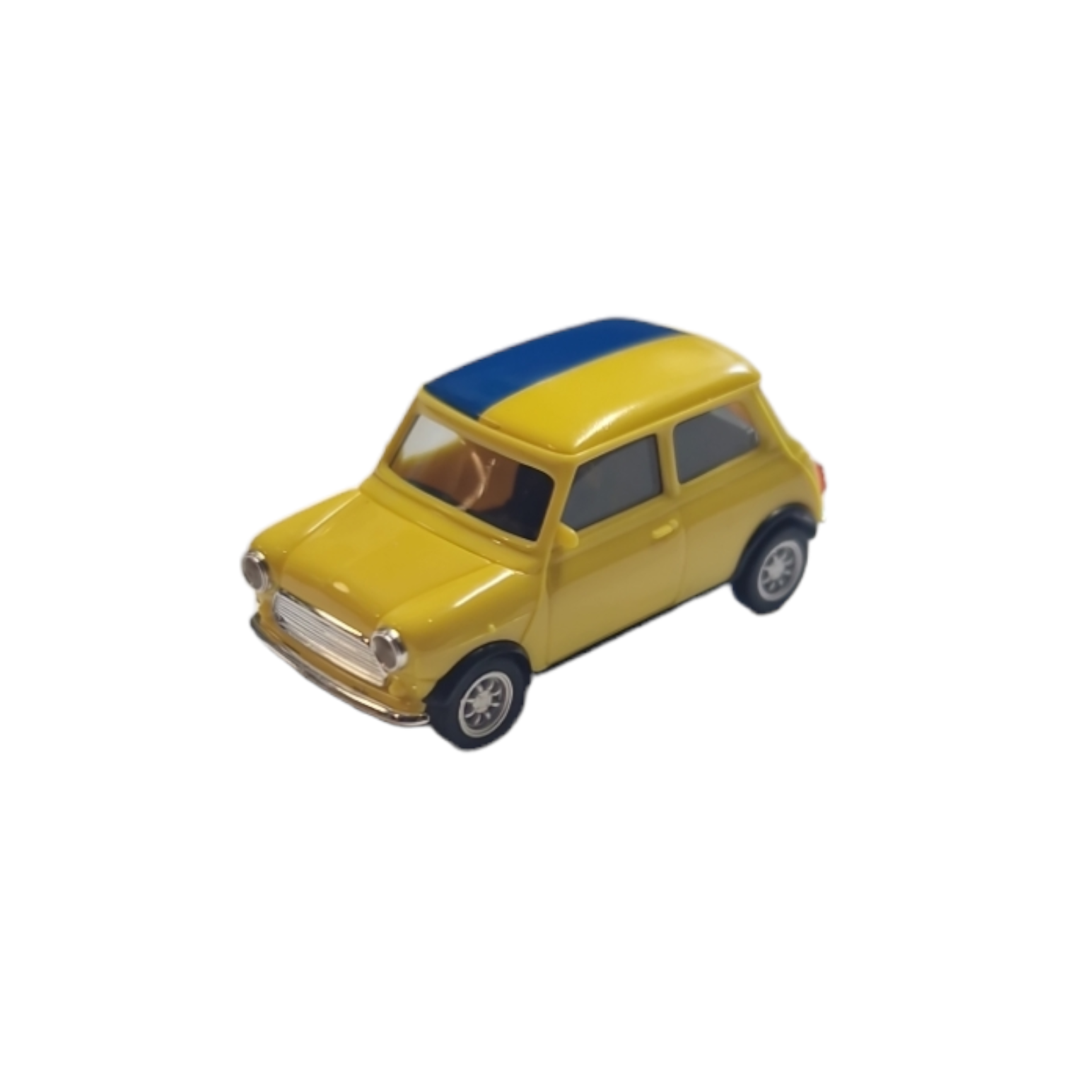 Herpa 420778 Mini Cooper EM21 Ukraine Flagge Modellfahrzeug H0 1:87