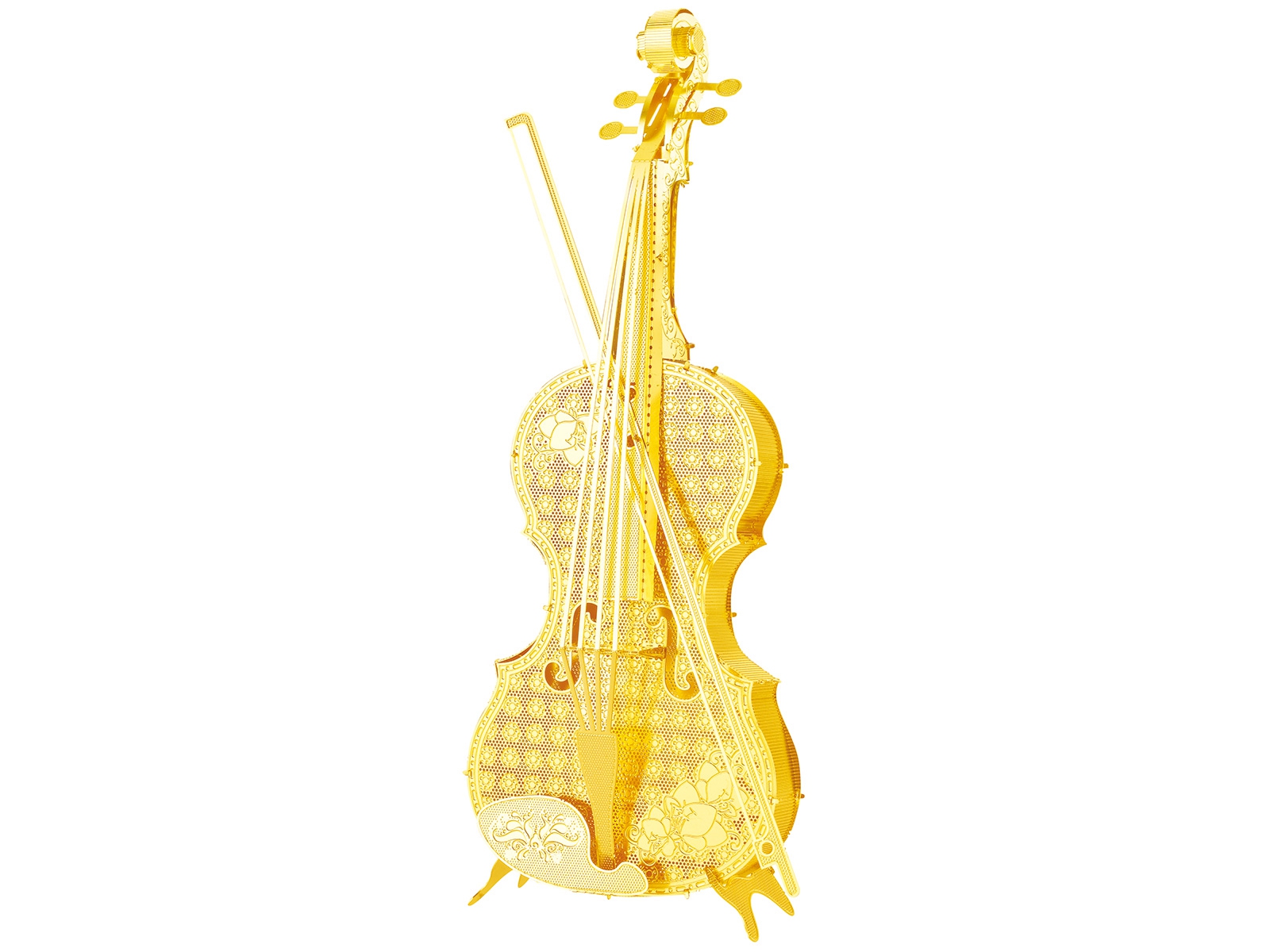 Metallbausatz Violine - Gold