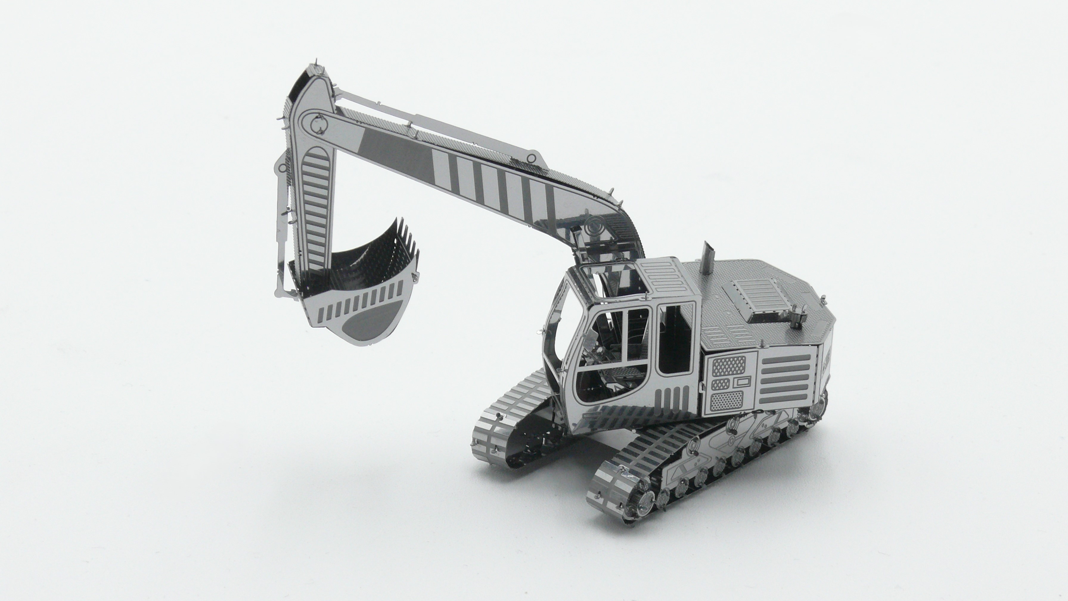 Mini-Metallbausatz Bagger