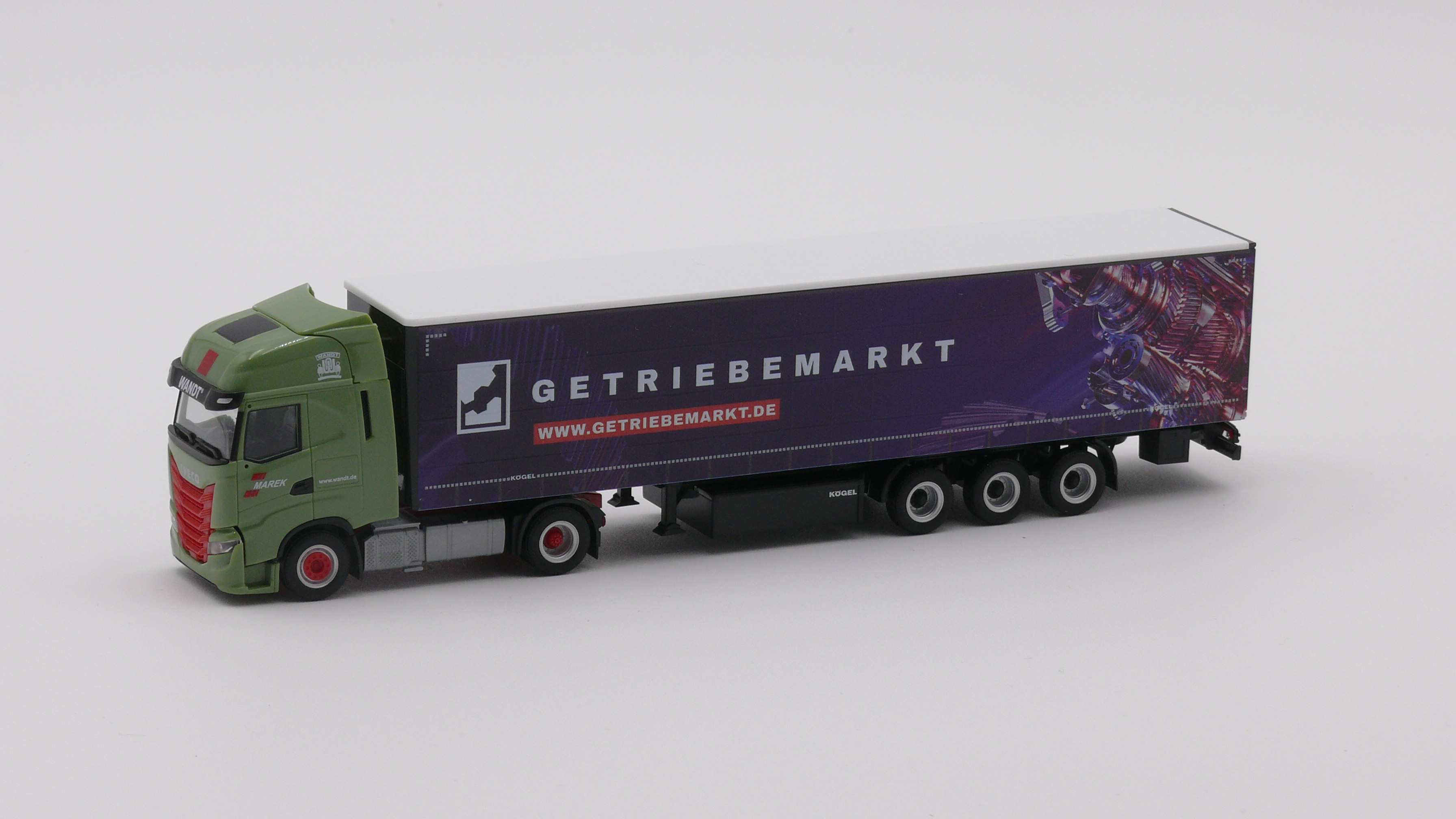 Herpa 953900 Iveco S-Way GAPISZ Wandt "Getriebemarkt" 1:87