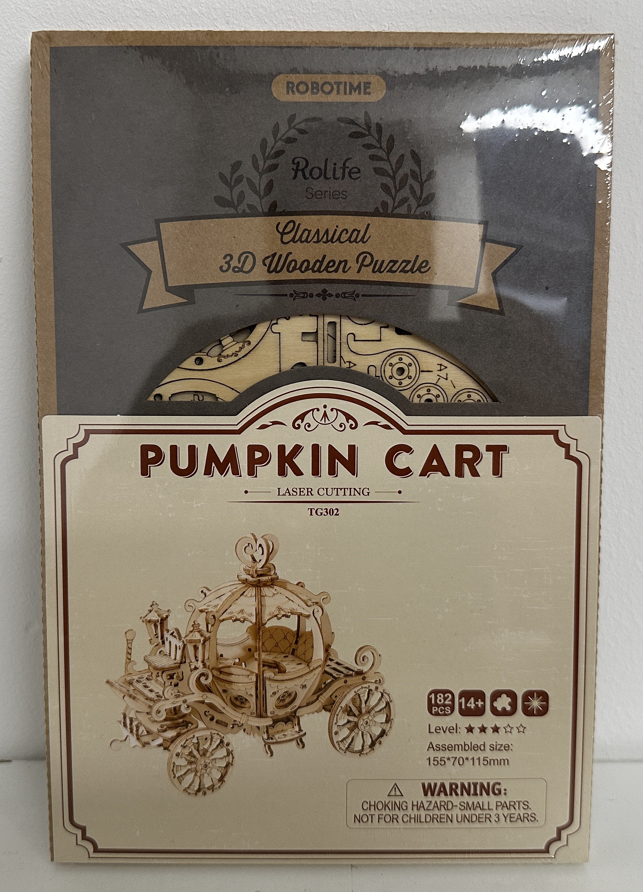 Holzbausatz - Pumpkin Cart - TG302