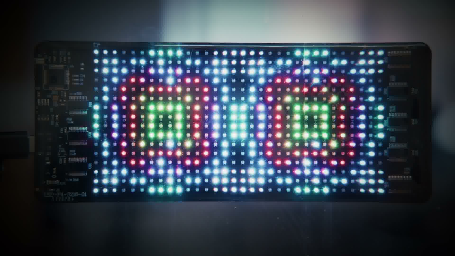 Flexibles LED Display