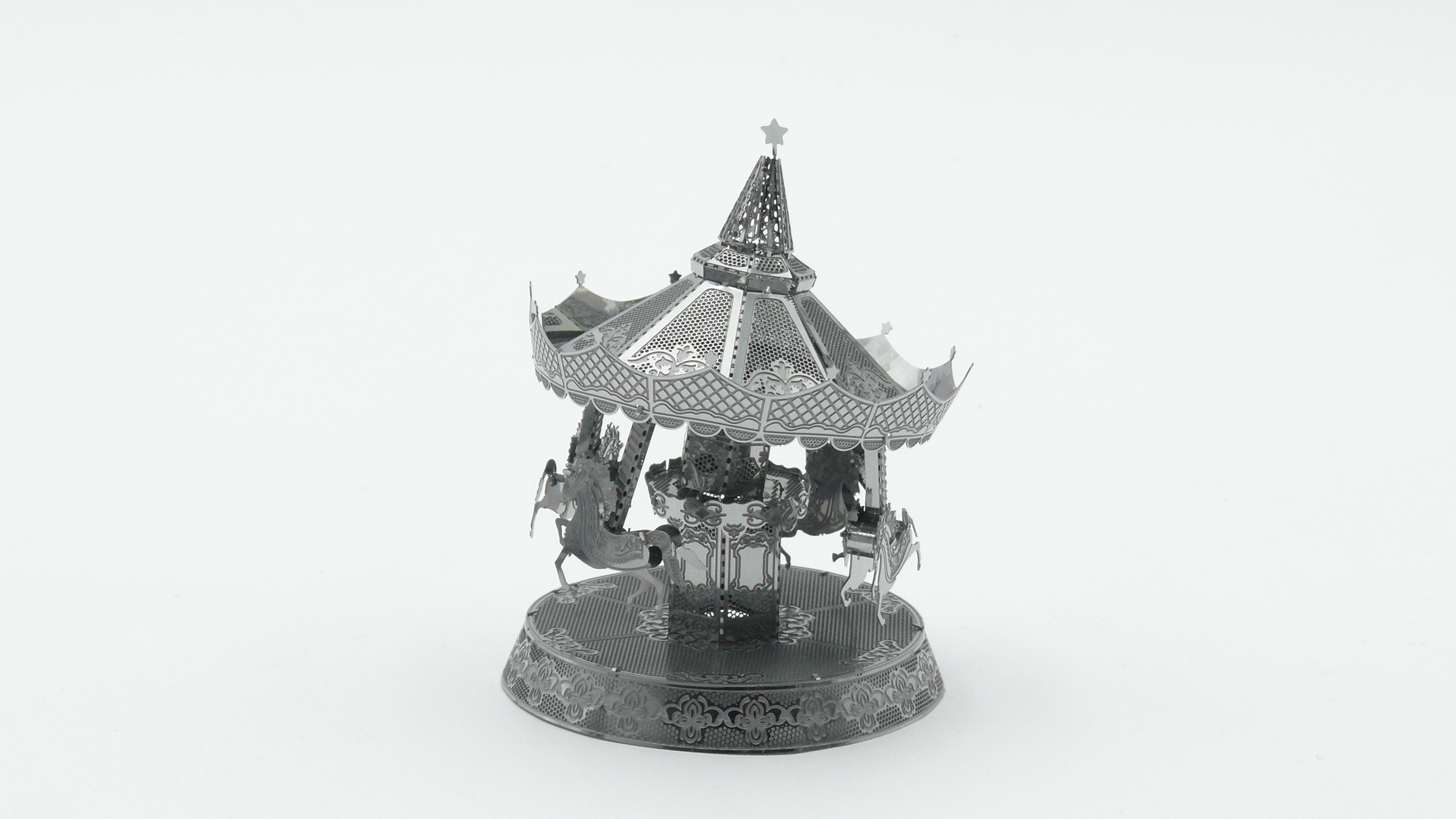 3D Metal Model Merry Go Round