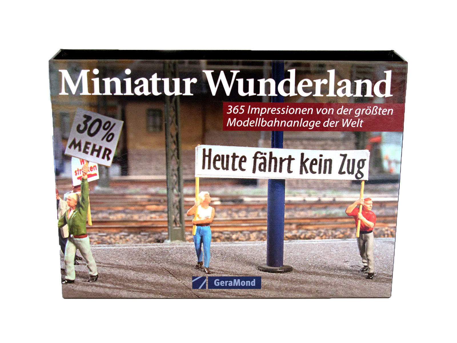 Miniatur Wunderland - immerwährender Kalender - mit 366 Bildern