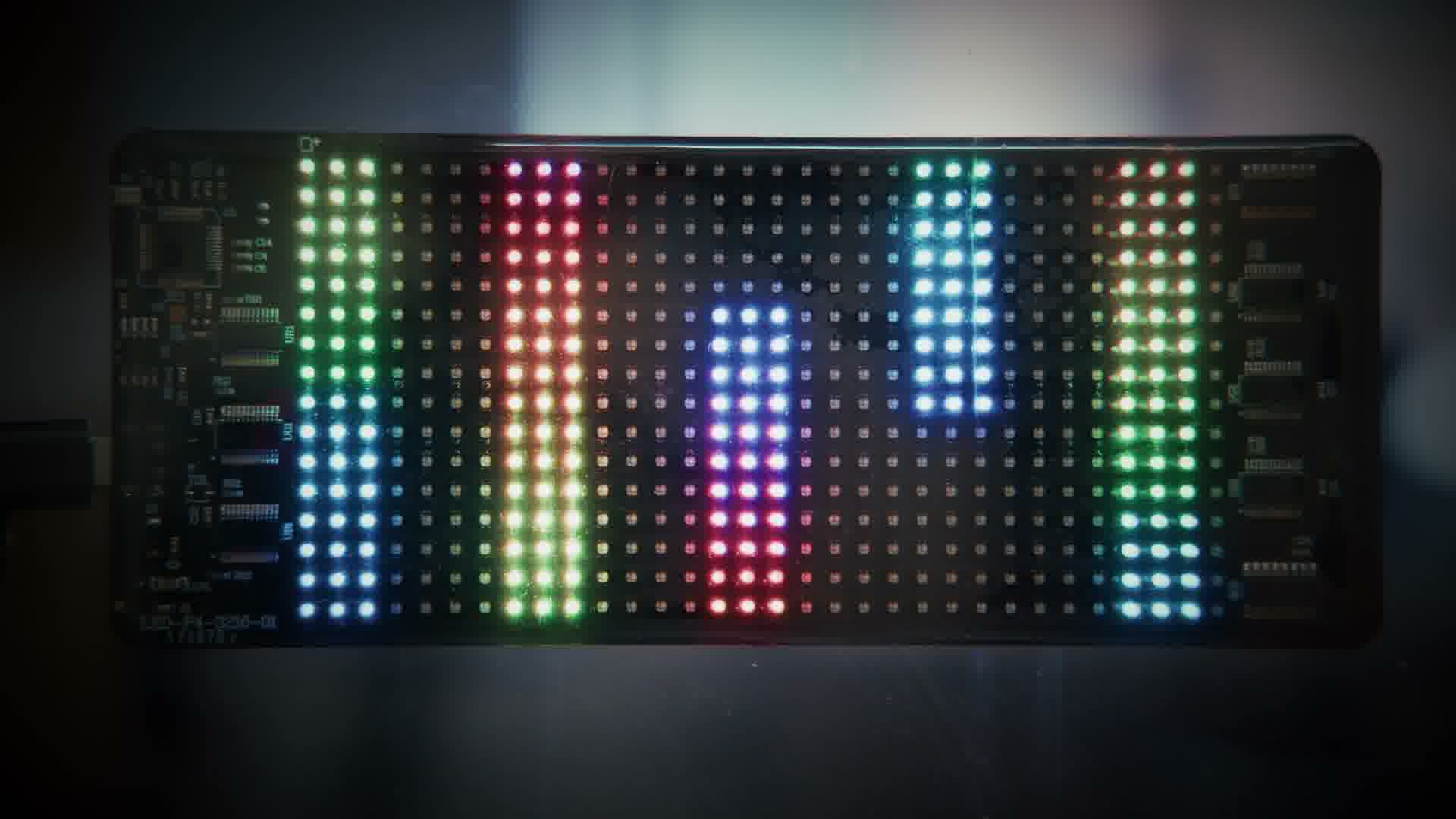 Flexibles LED Display