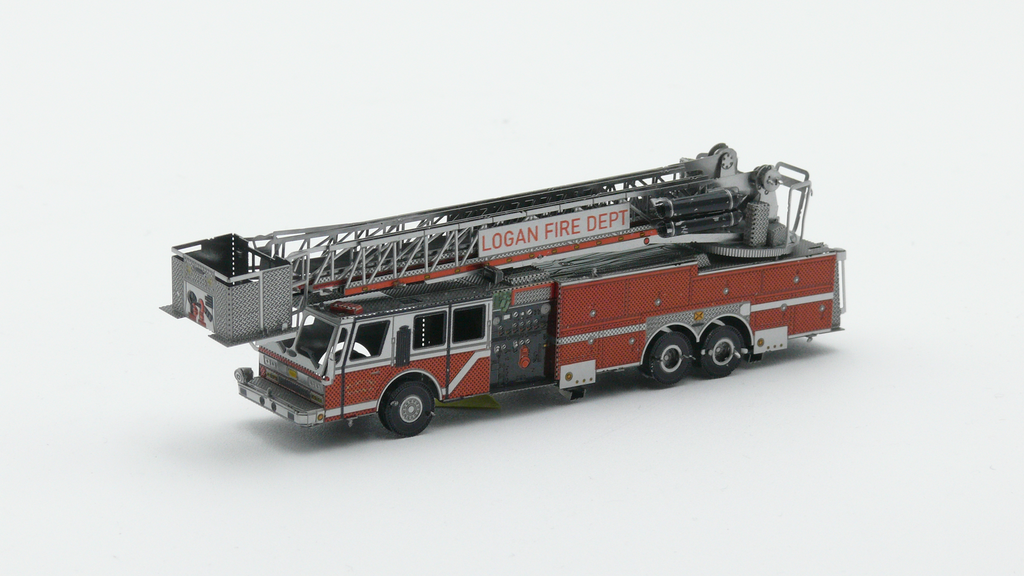 Metallbausatz US Drehleiter (farbig)