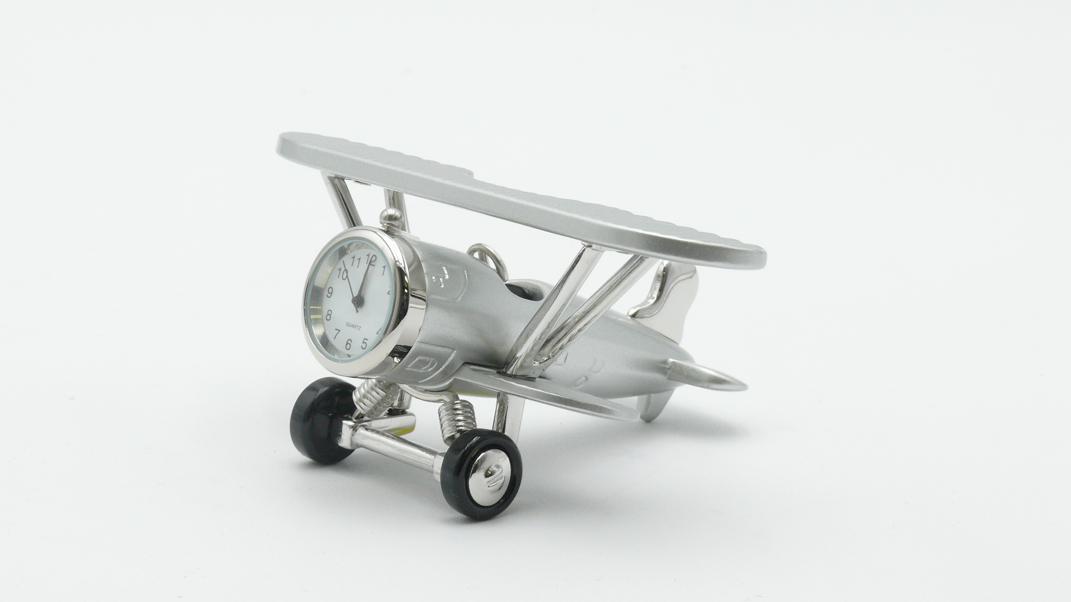 Miniatur-Uhr Flugzeug