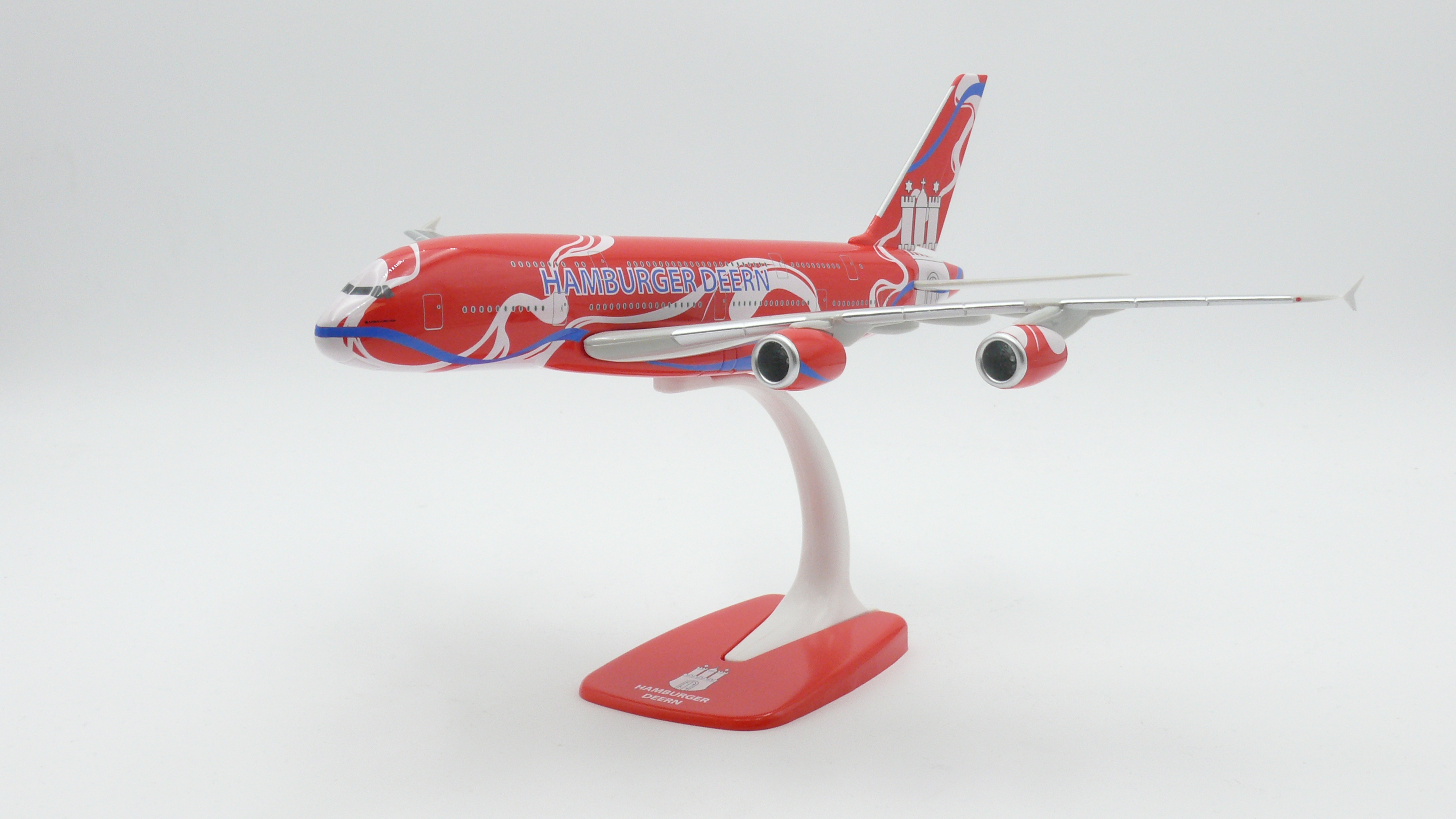 Herpa Airbus A380 “Hamburger Deern” 1:250