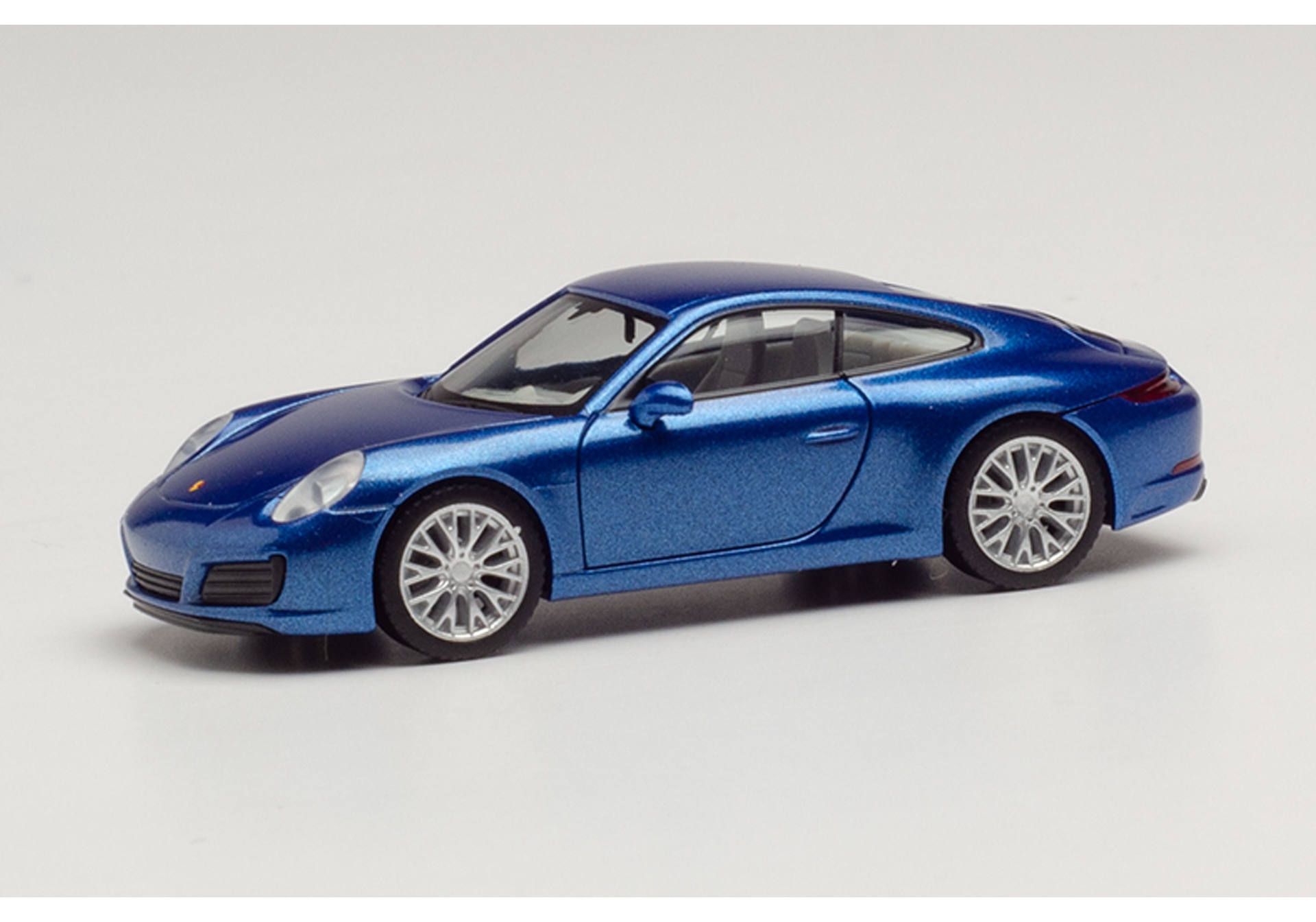 Herpa 038546-002 Porsche Carrera 2S Saphirblau Metallic Modellfahrzeug H0 1:87