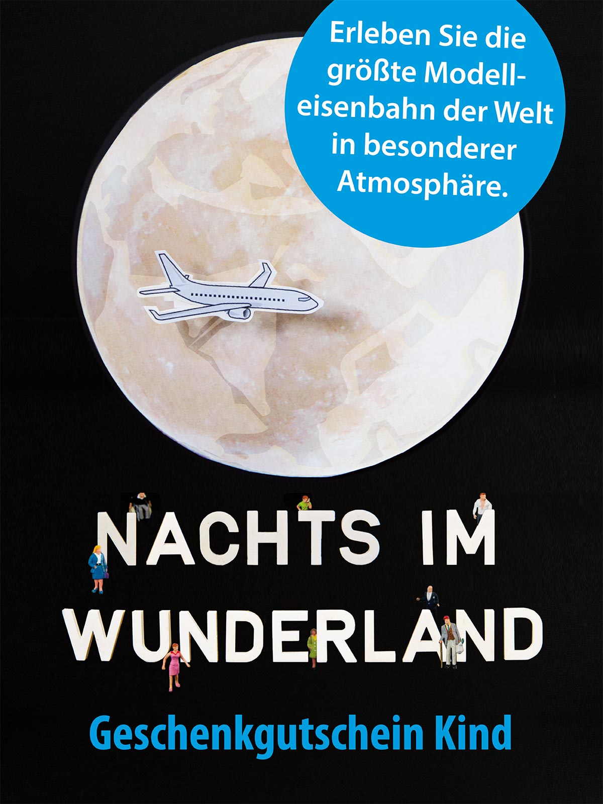 "Nachts im Wunderland" Geschenkgutschein (bis einschl. 15 Jahre)