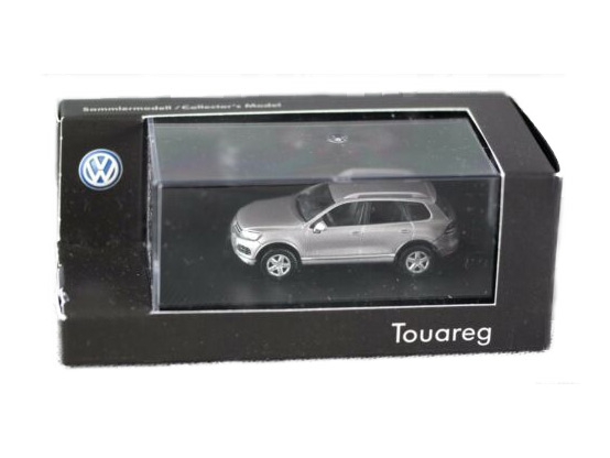 Herpa H0 VW Touareg silber Sammlermodell