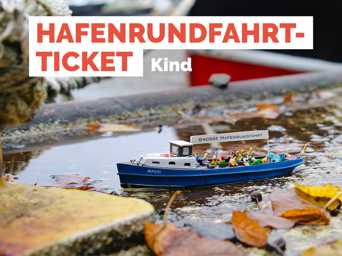 Ticket Hafenrundfahrt Hamburg Kind  (4 -15 Jahre) Ticket Hafenrundfahrt Hamburg Kind  (4 -15 Jahre)