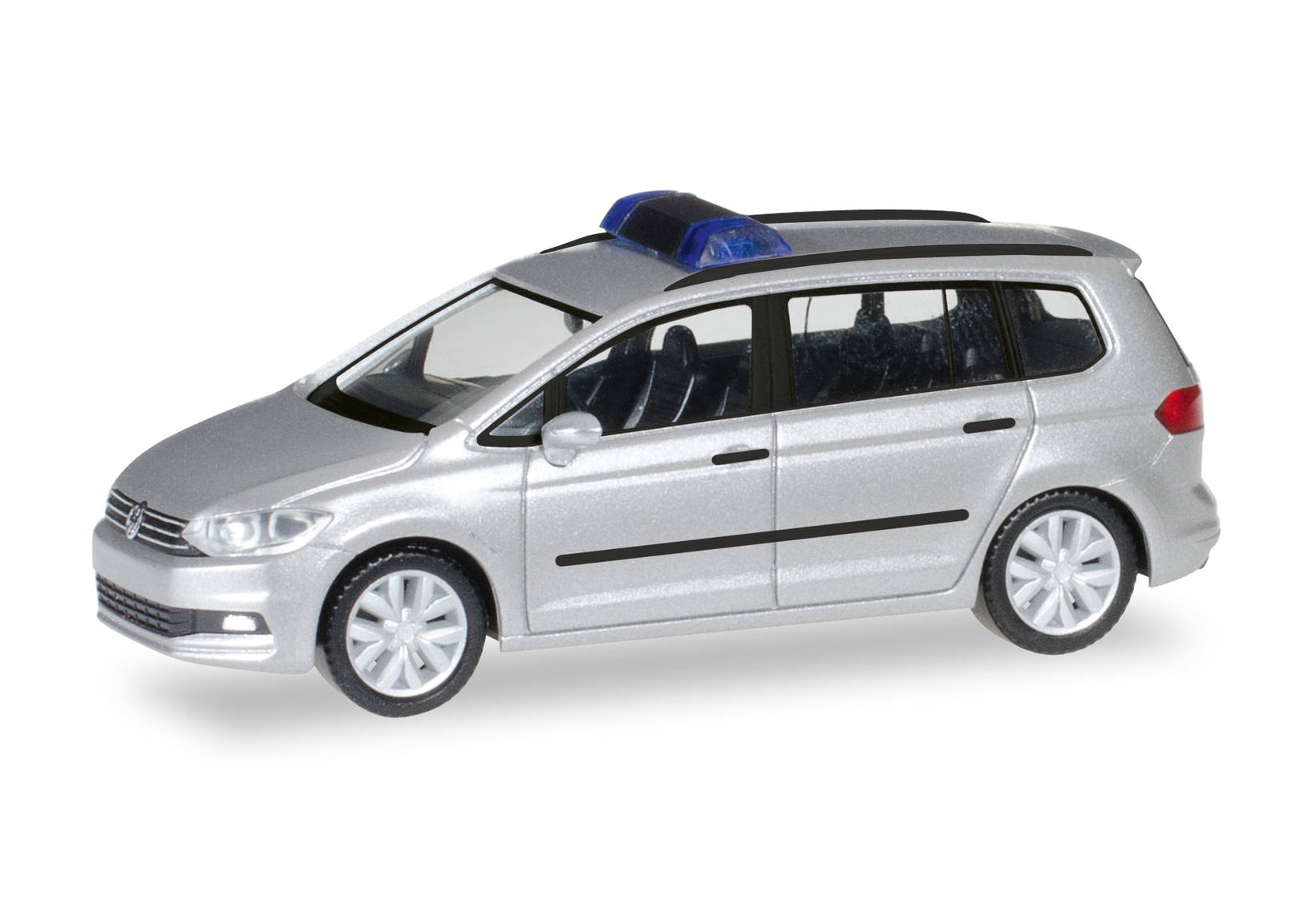 Herpa 013048 MiKi VW Touran Silber Modellfahrzeug H0 1:87