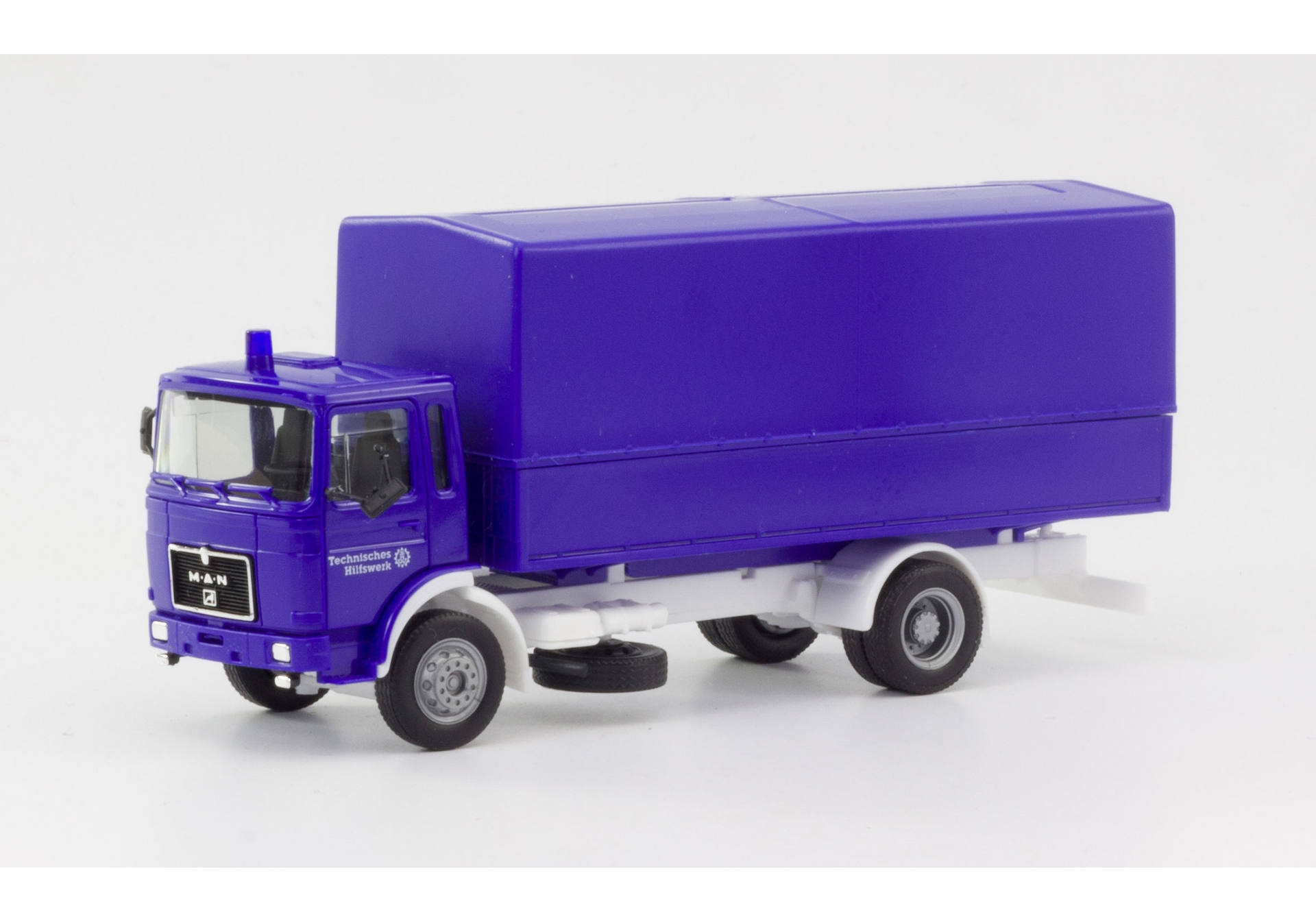 Herpa 310925 MAN F8 Planen-LKW "THW" Herpa 310925 MAN F8 Planen-LKW "THW"
