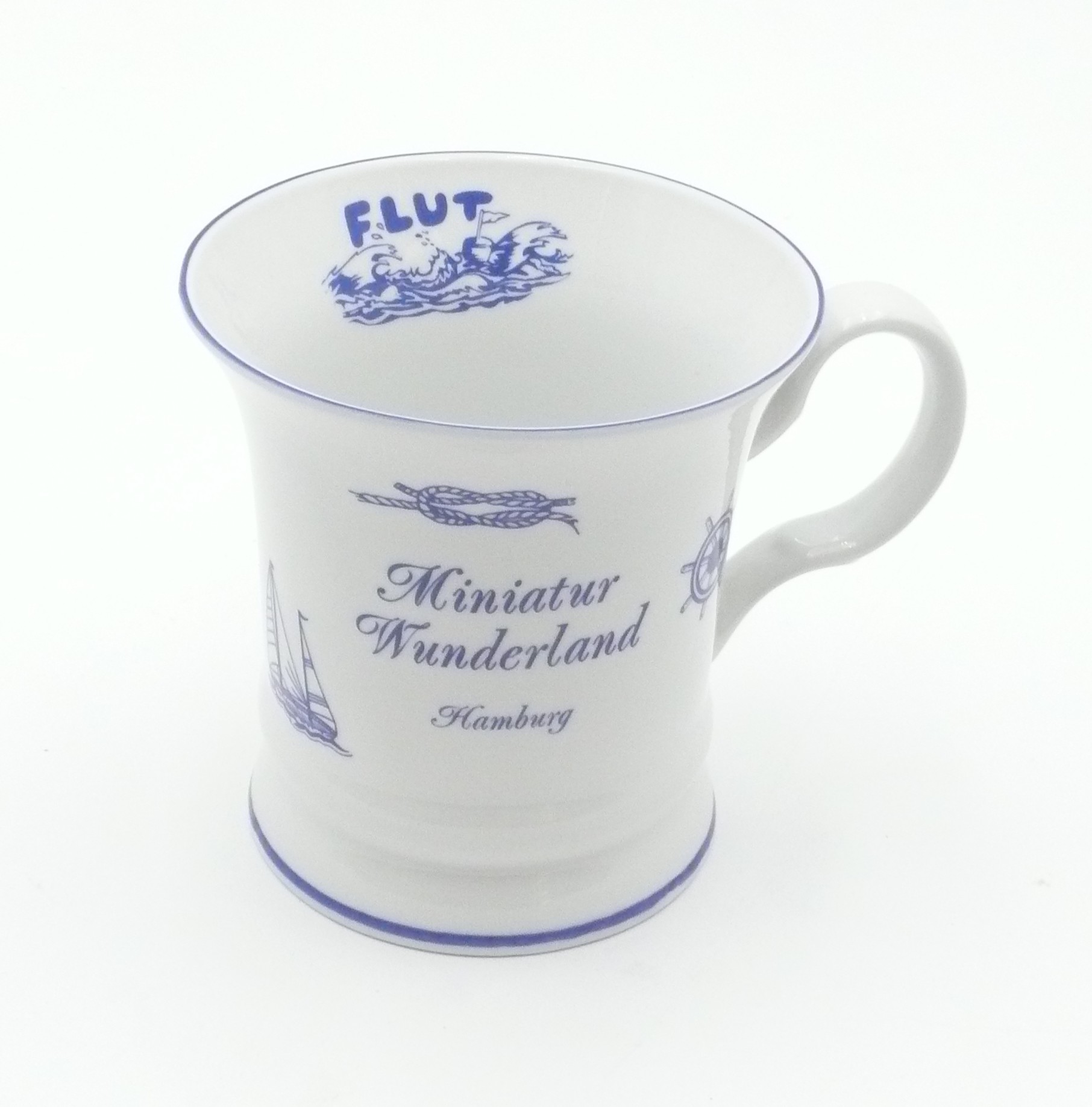 Becher - Kaffeebecher "Miniatur Wunderland - Ebbe / Flut"