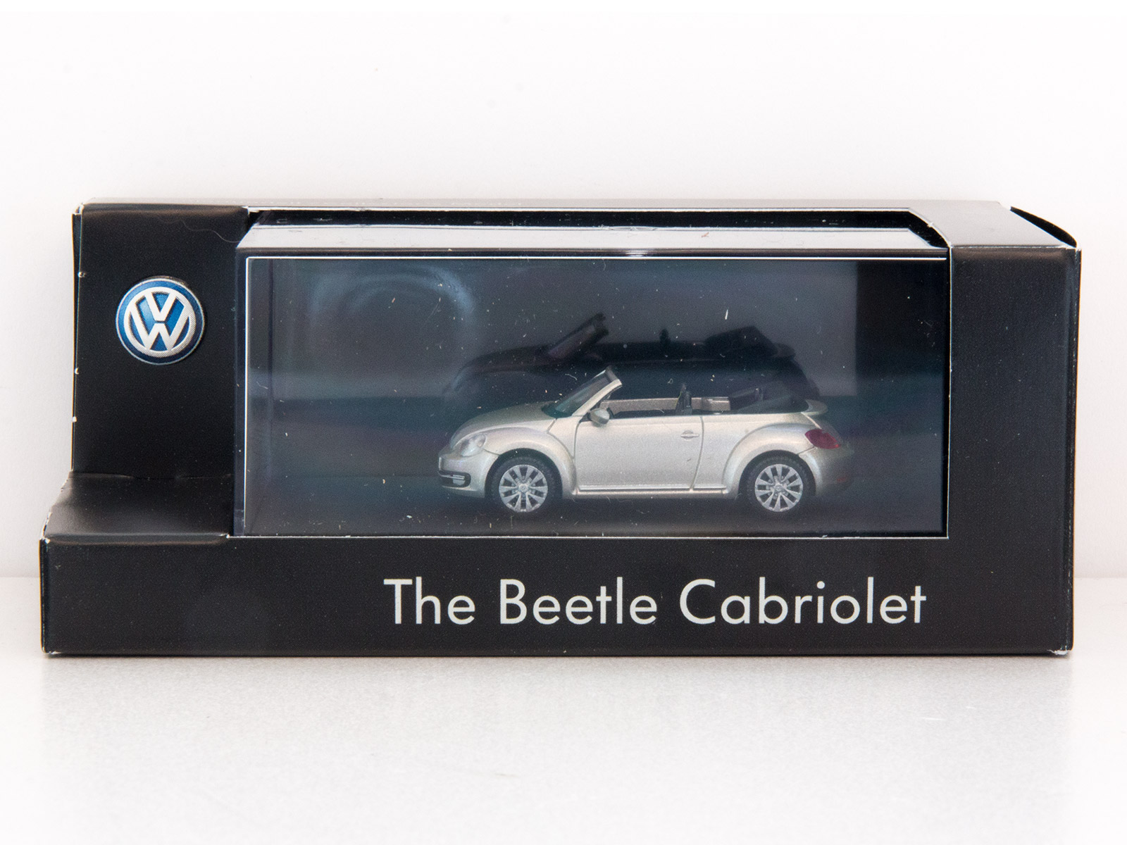 Wiking H0 VW Beetle Cabriolet silber Sammlermodell