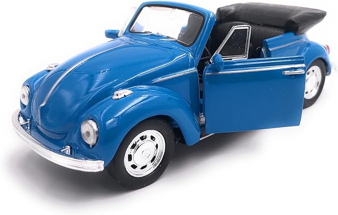 KINSMART VW 1967 Volkswagen klassischer Käfer Cabrio Modellfahrzeug 1:32