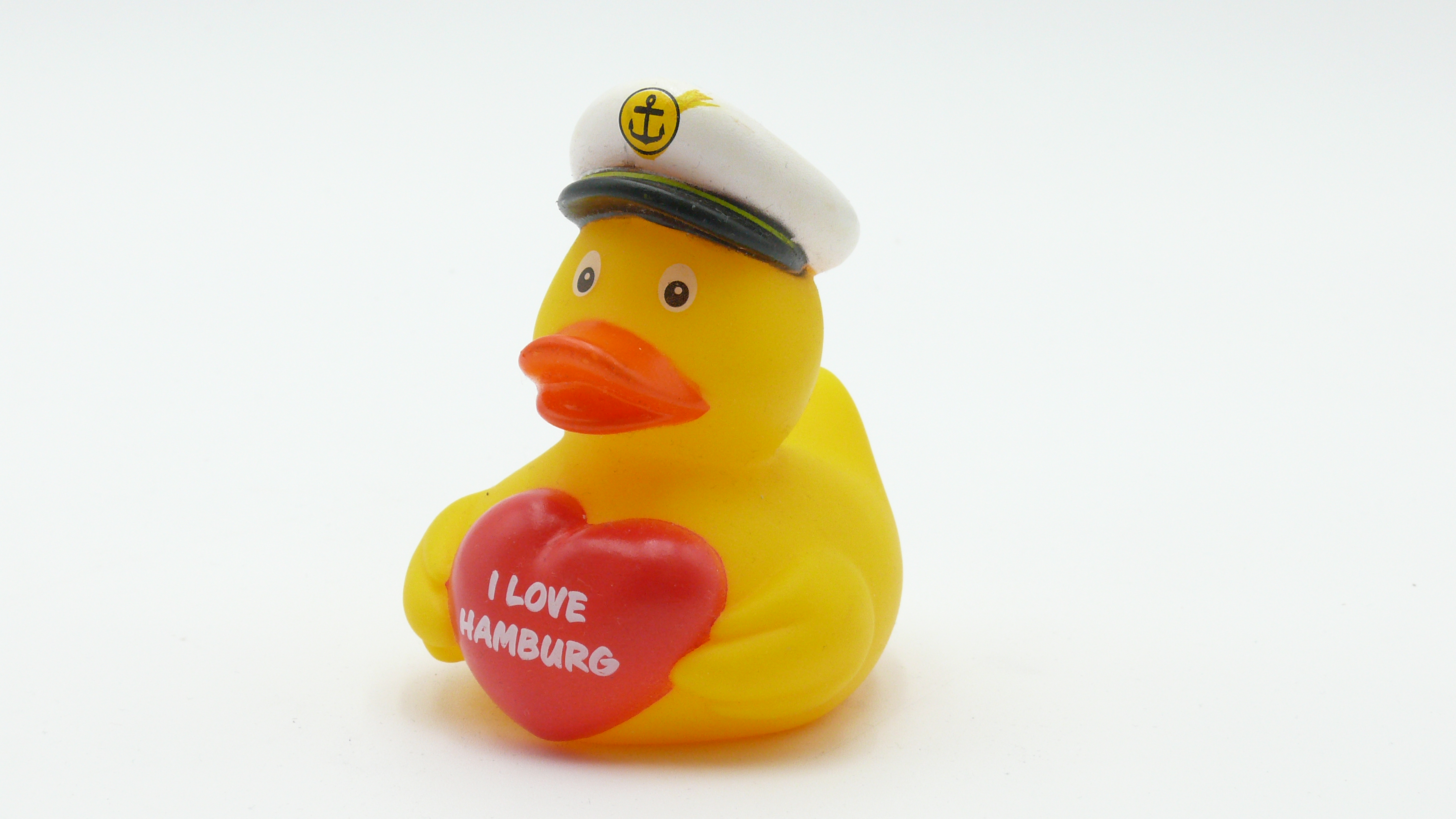 Badeente Kapitän (I Love HH)