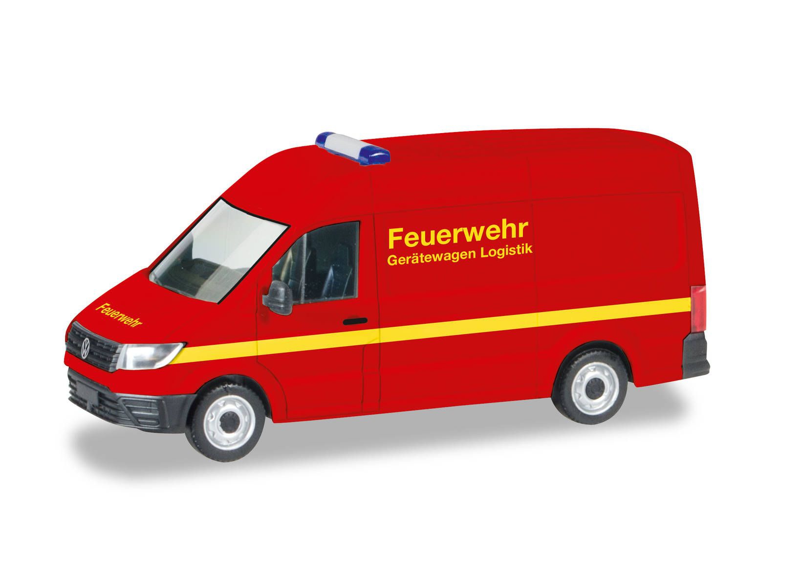 Herpa 093477 VW Crafter Kasten HD Feuerwehr Modellfahrzeug H0 1:87