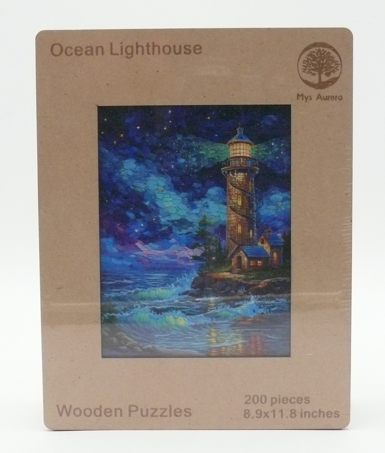 Wooden Puzzle – "Lighthouse" – 200 Pieces