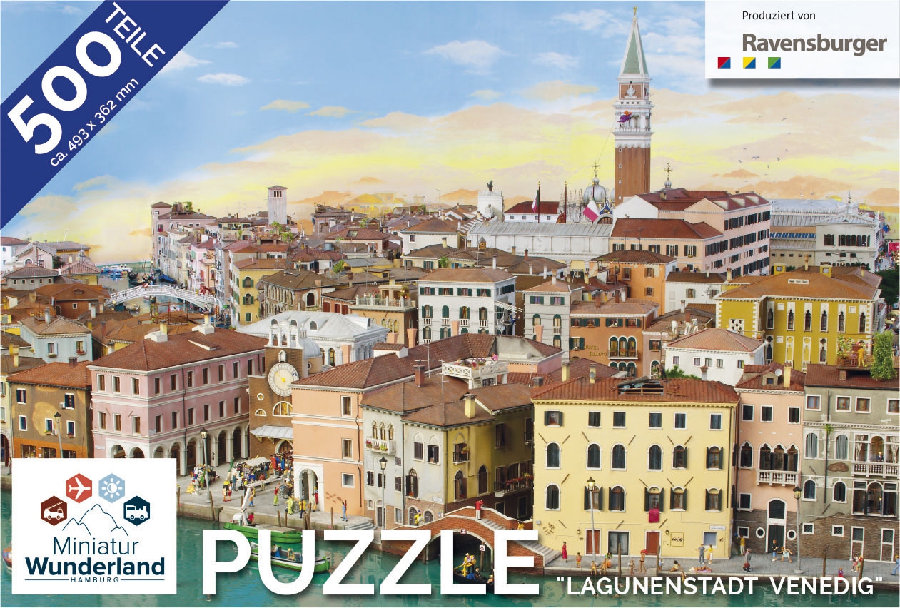 Puzzle "Venedig" 500 Teile von Ravensburger (Freunde)