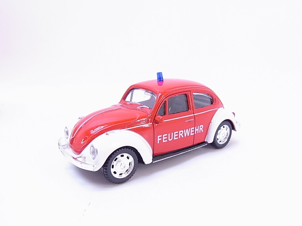 KINSMART VW 1967 Volkswagen Käfer Feuerwehr Modellfahrzeug 1:32 KINSMART VW 1967 Volkswagen Käfer Feuerwehr Modellfahrzeug 1:32