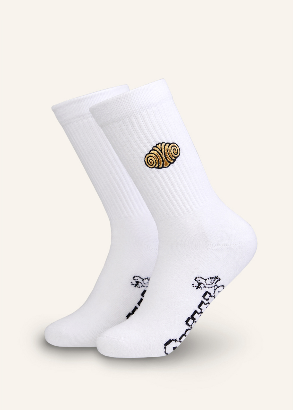 Socks – Franzbrötchen (white)