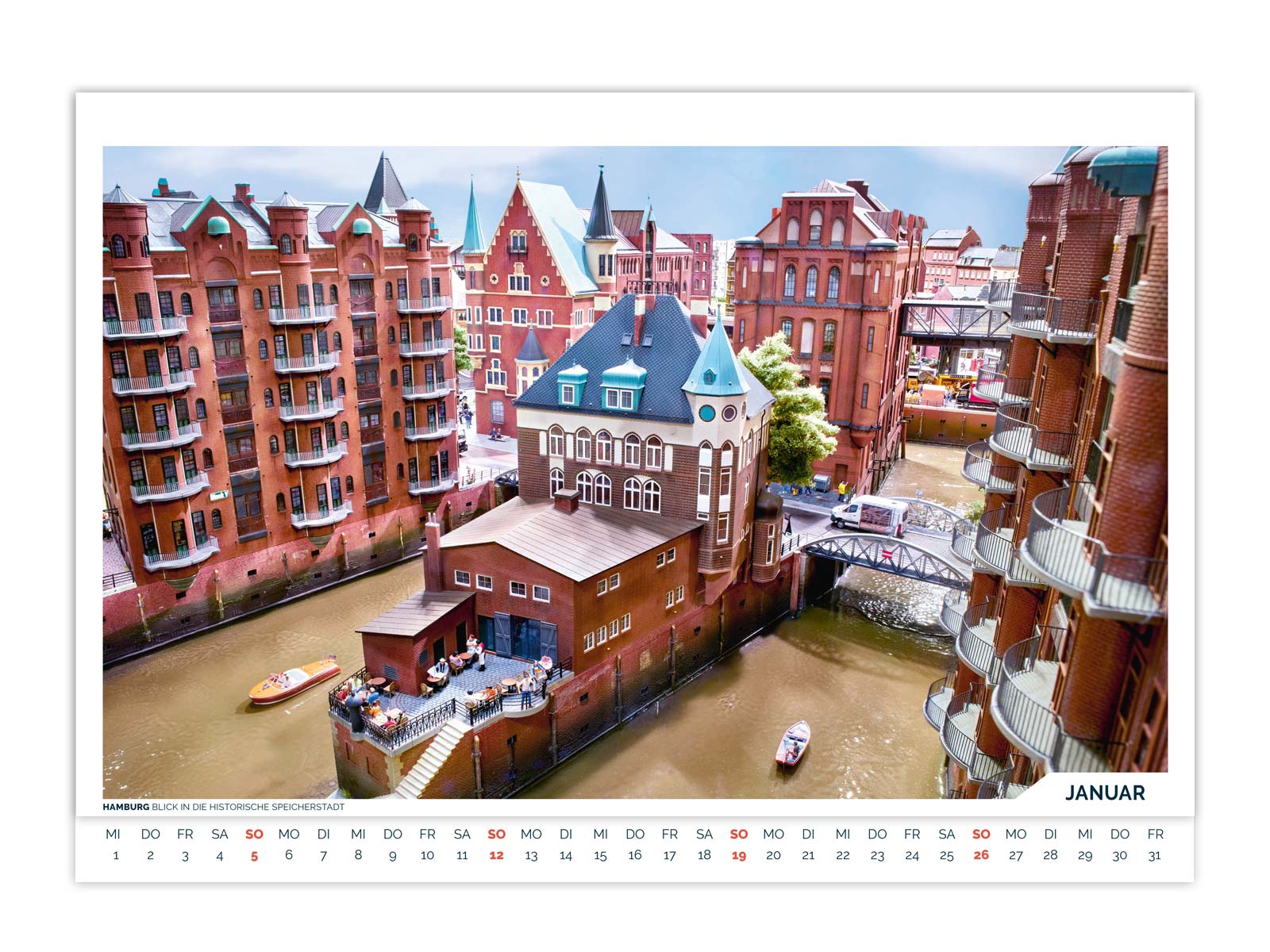 Miniatur Wunderland Kalender 2025