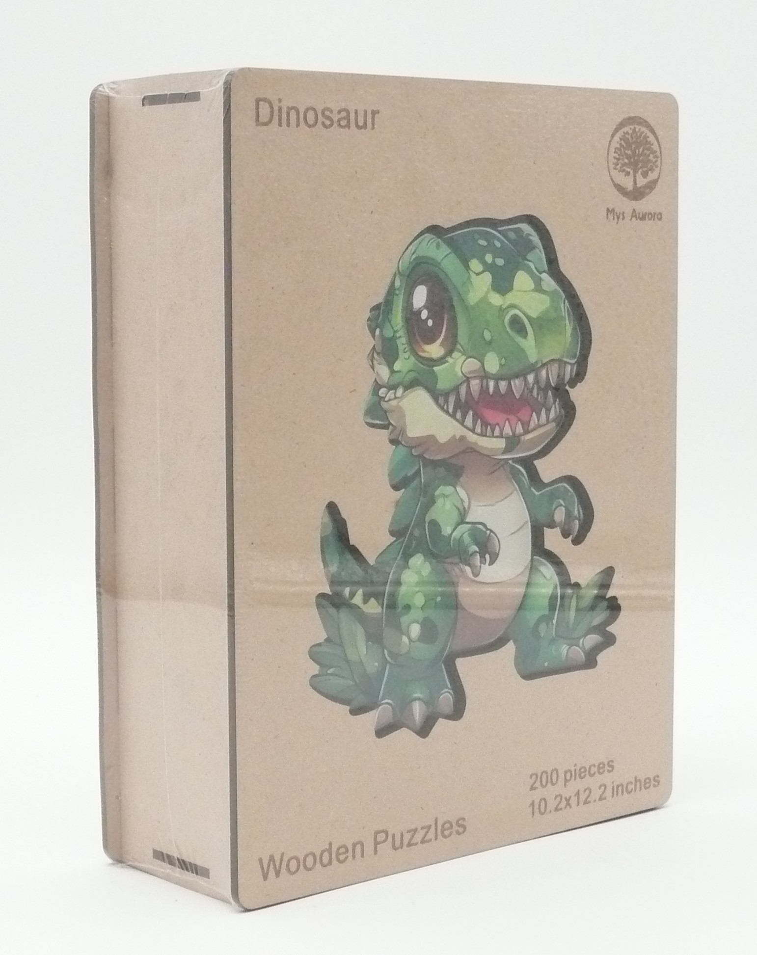 Wooden Puzzle – "Dinosaur" – 200 Pieces
