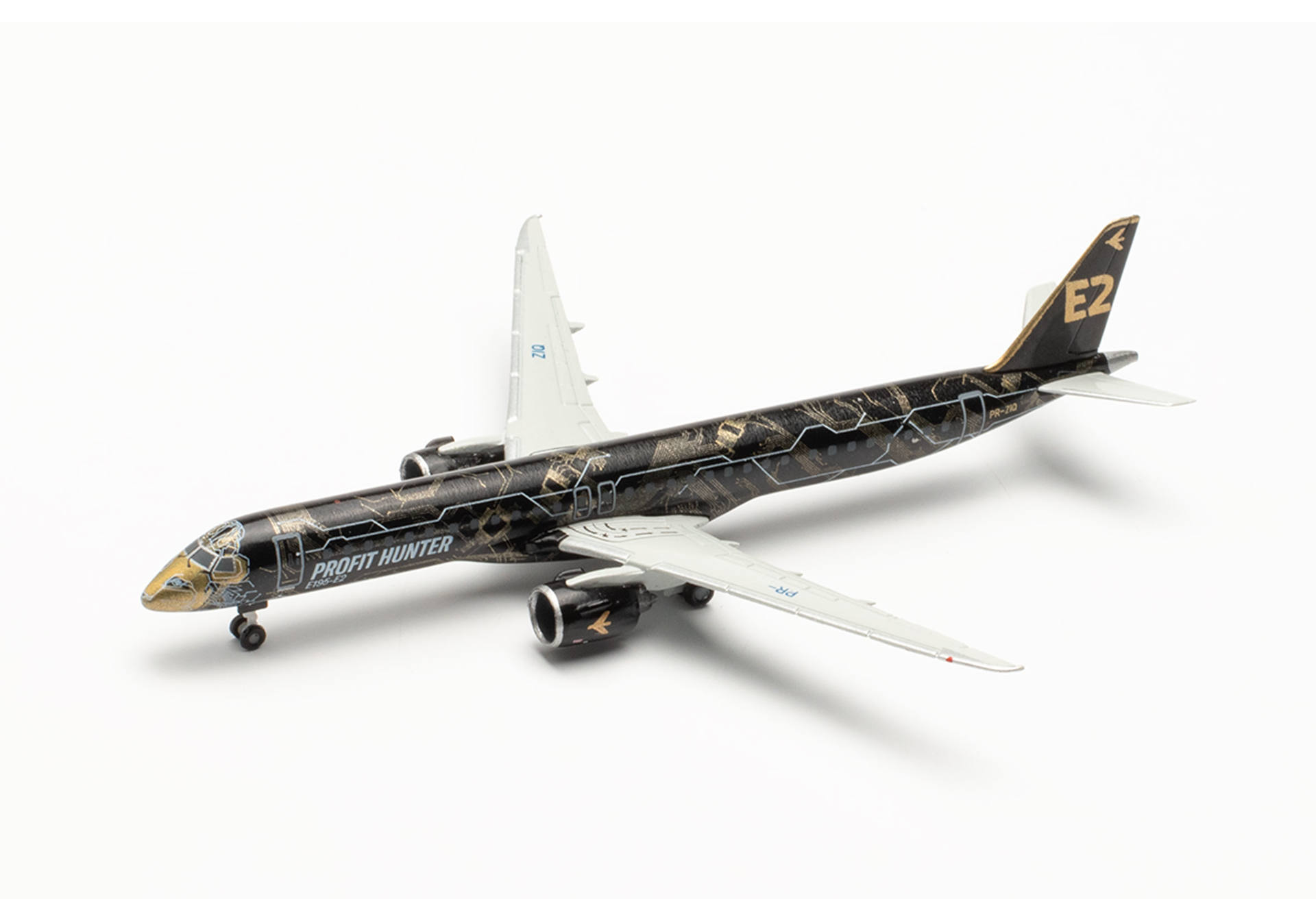 Herpa 611541 Snapfit - Aereo Uruguay CRJ-200 In Scala 1:100. Modellismo Da Collezione, Non Adatto A Bambini. Dettaglio Accurato E Assemblaggio A Scatto.