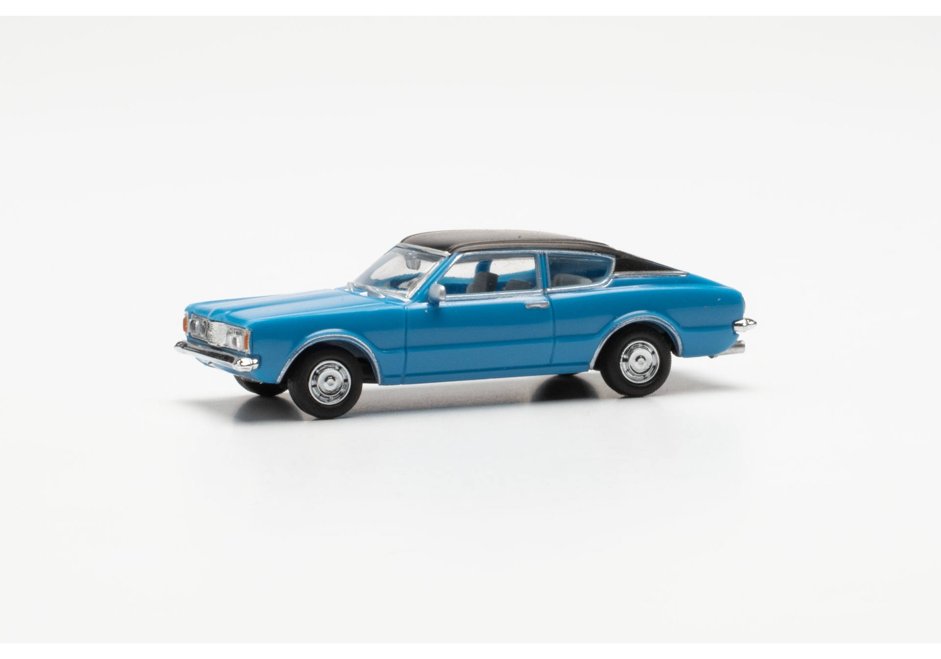 Herpa 023399-002 Ford Taunus Coupe blau Modellfahrzeug H0 1:87