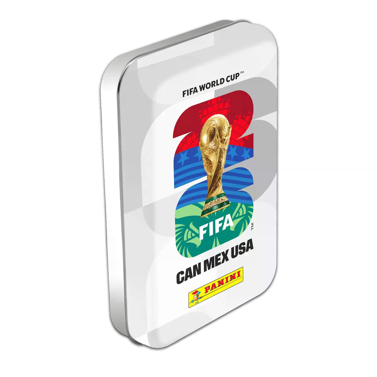 Panini WM 2026 Sticker POCKET TIN (8 Packs + 1 DFB)