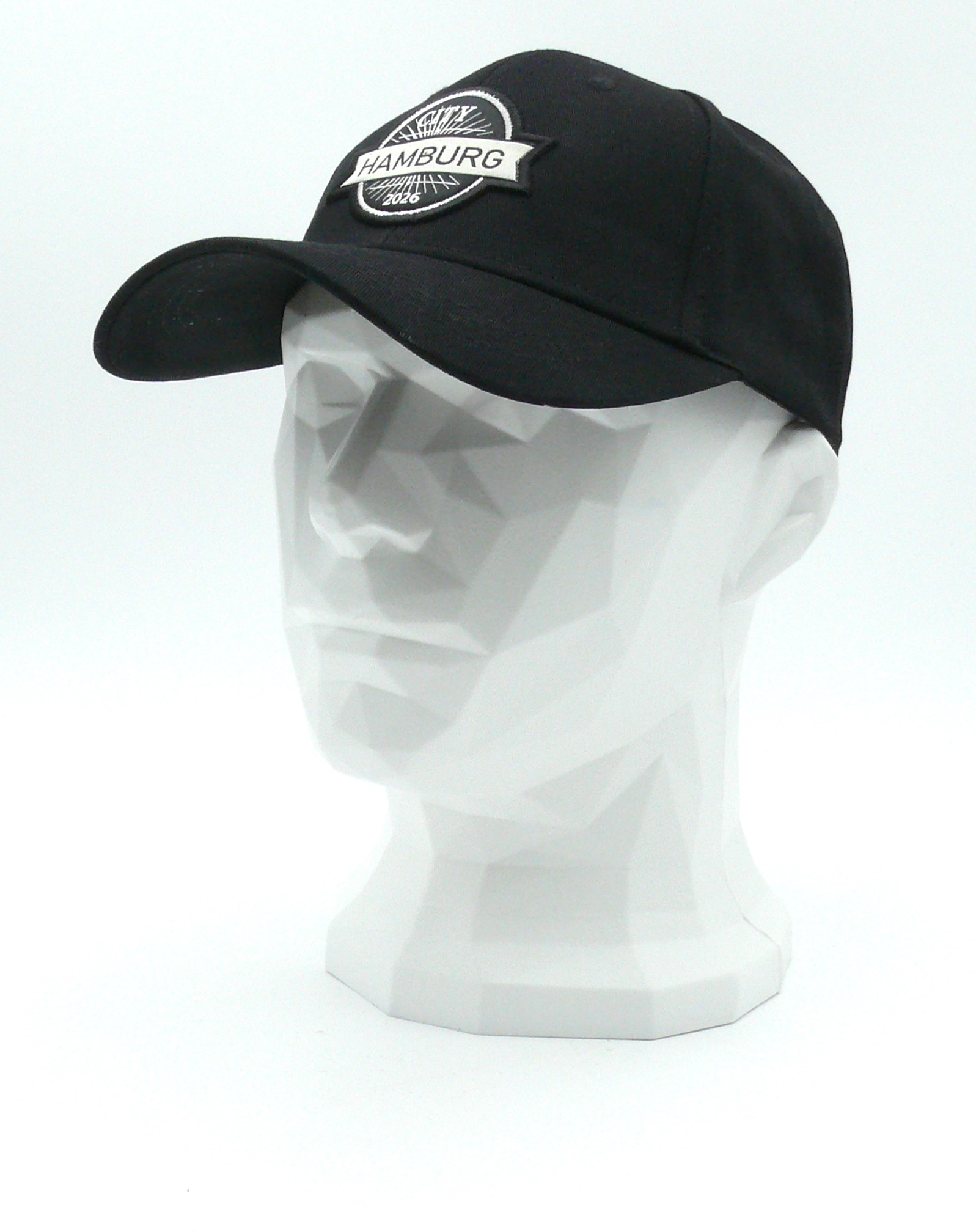 Baseball-Cap Hamburg City schwarz "2026"
