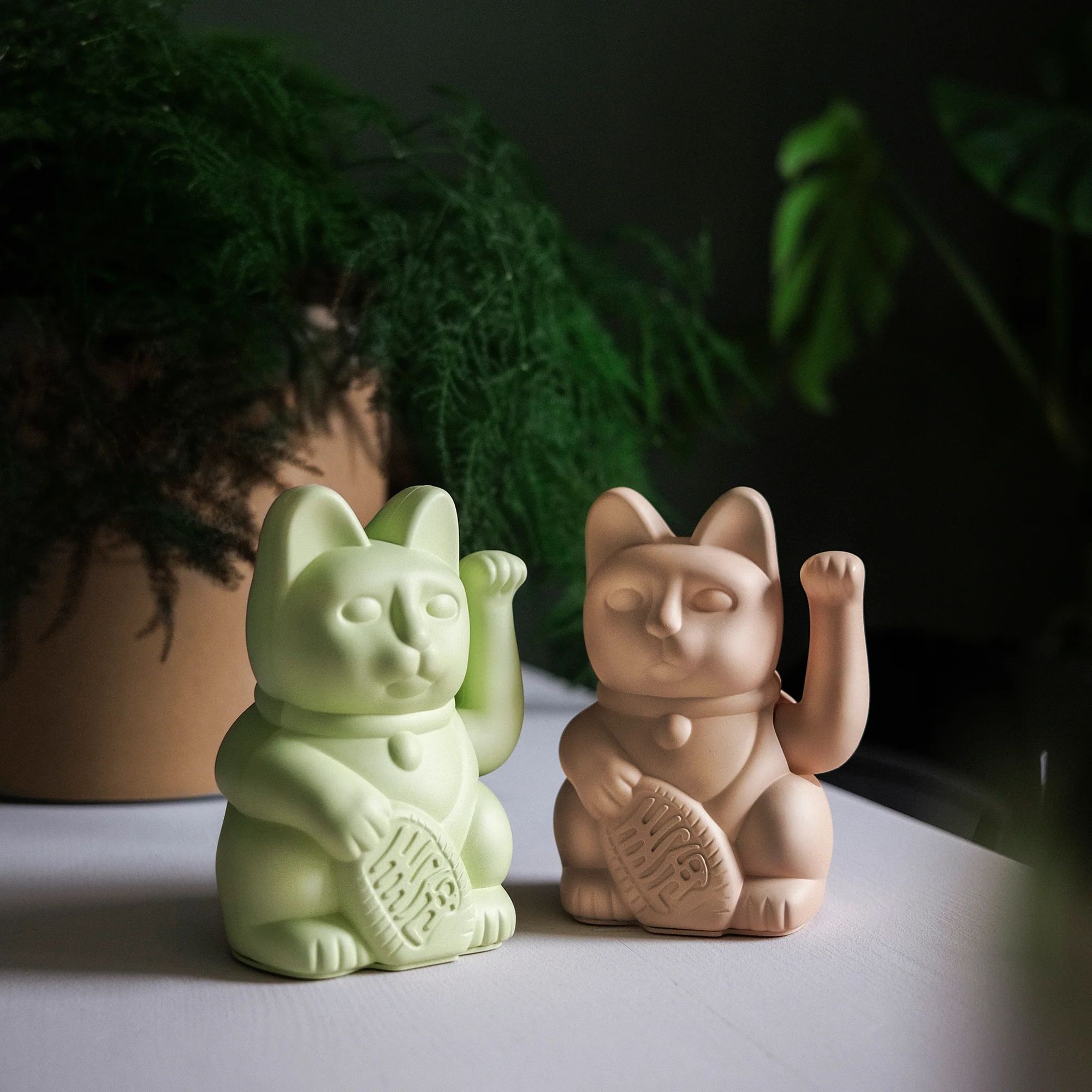 Winkekatze / Maneki Neko | Classic - Light Green