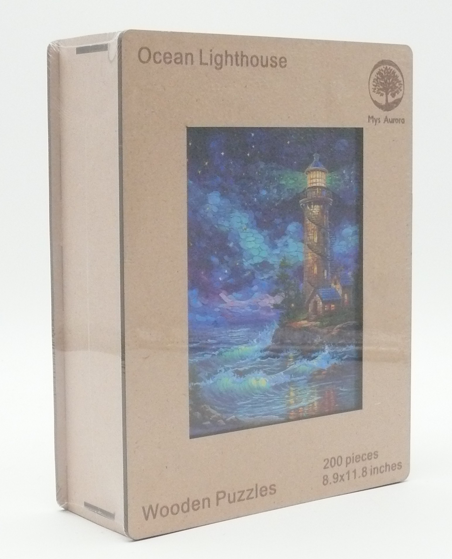 Wooden Puzzle – "Lighthouse" – 200 Pieces