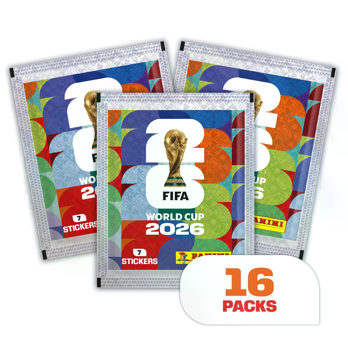 Panini WM 2026 Sticker CLASSIC TIN (16 Packs + 2 DFB)